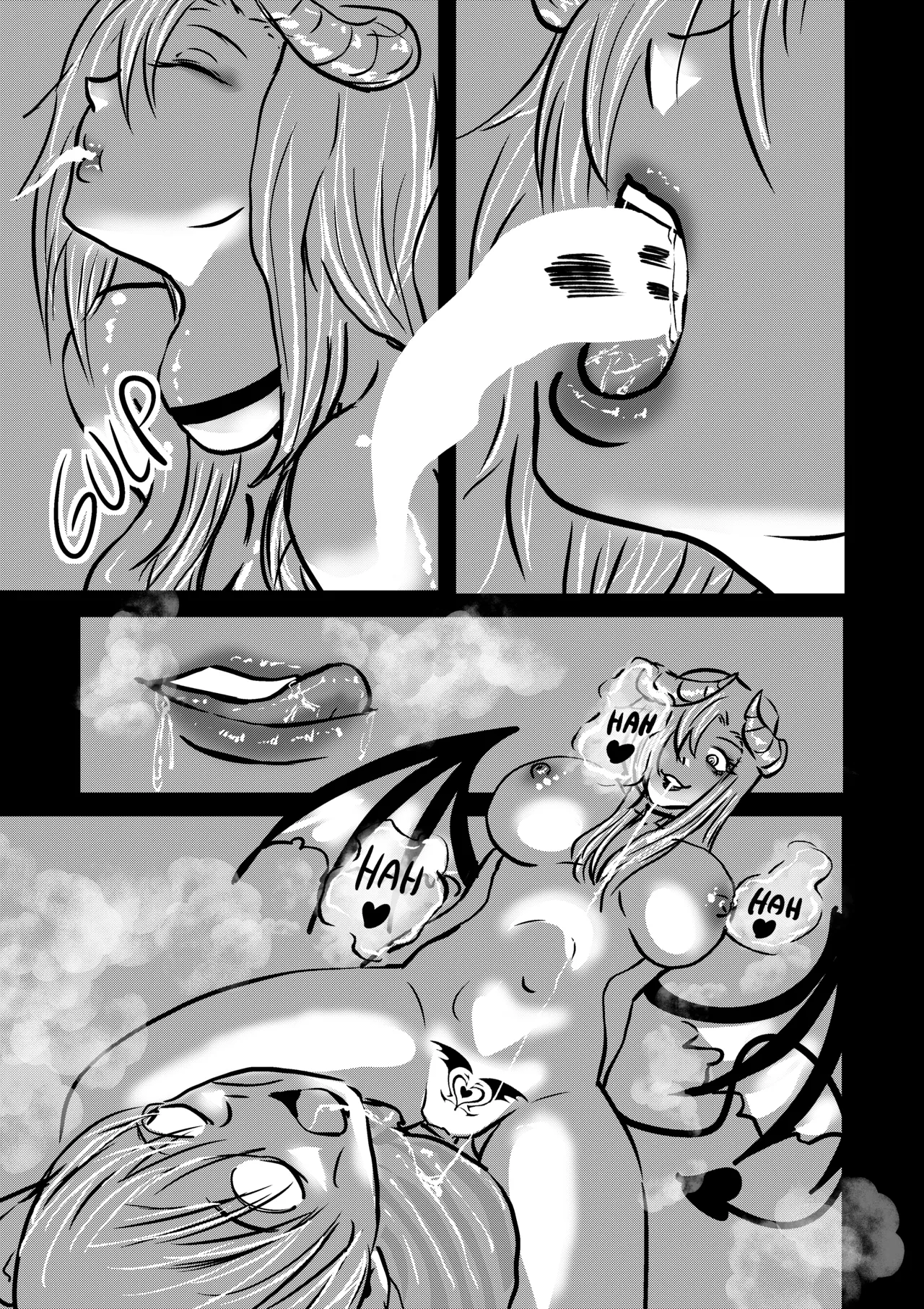 [shoulder enjoyer]Seductive Succubus Sensei Snuff Sex 2 Page 32