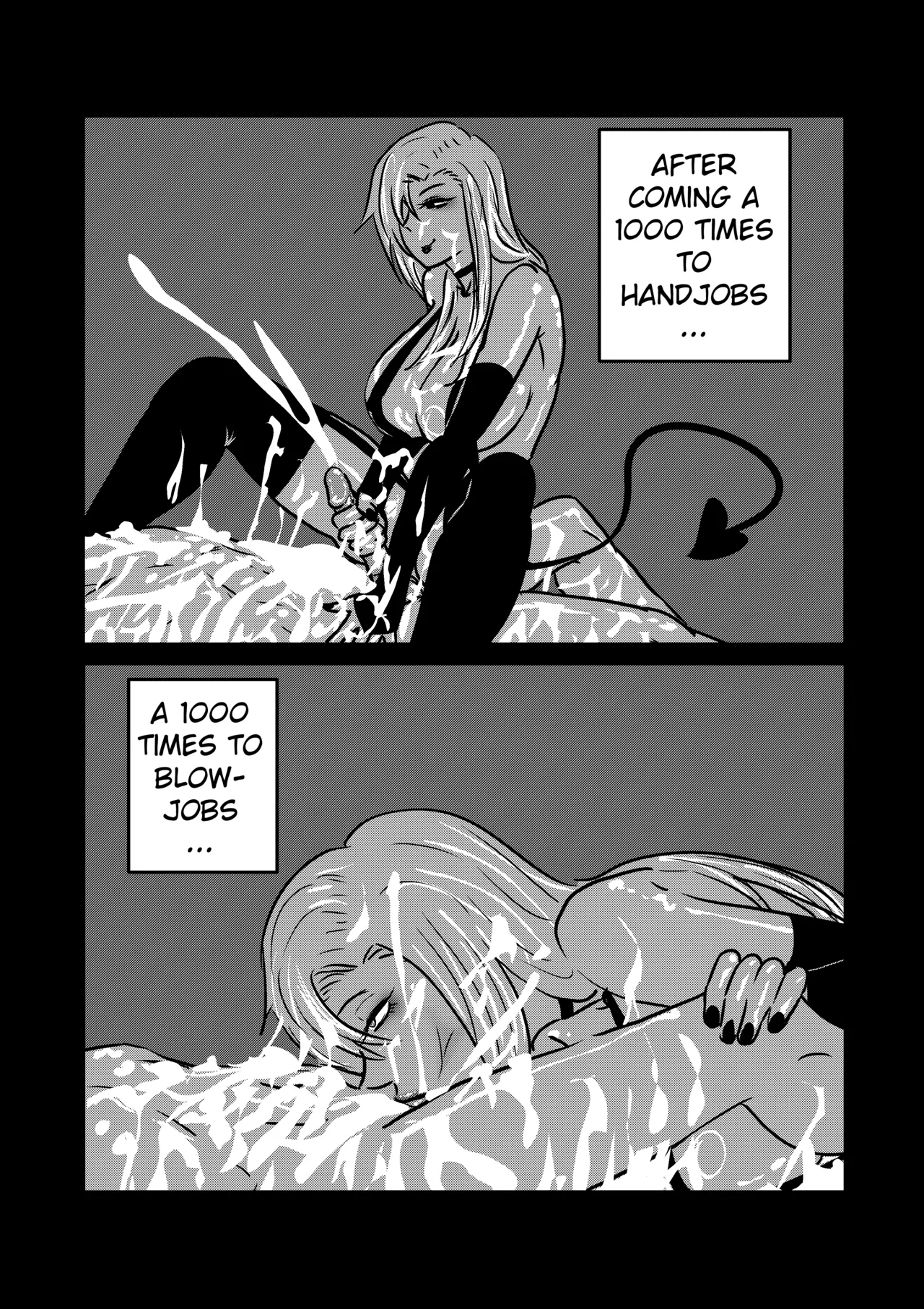 [shoulder enjoyer]Seductive Succubus Sensei Snuff Sex 2 Page 35