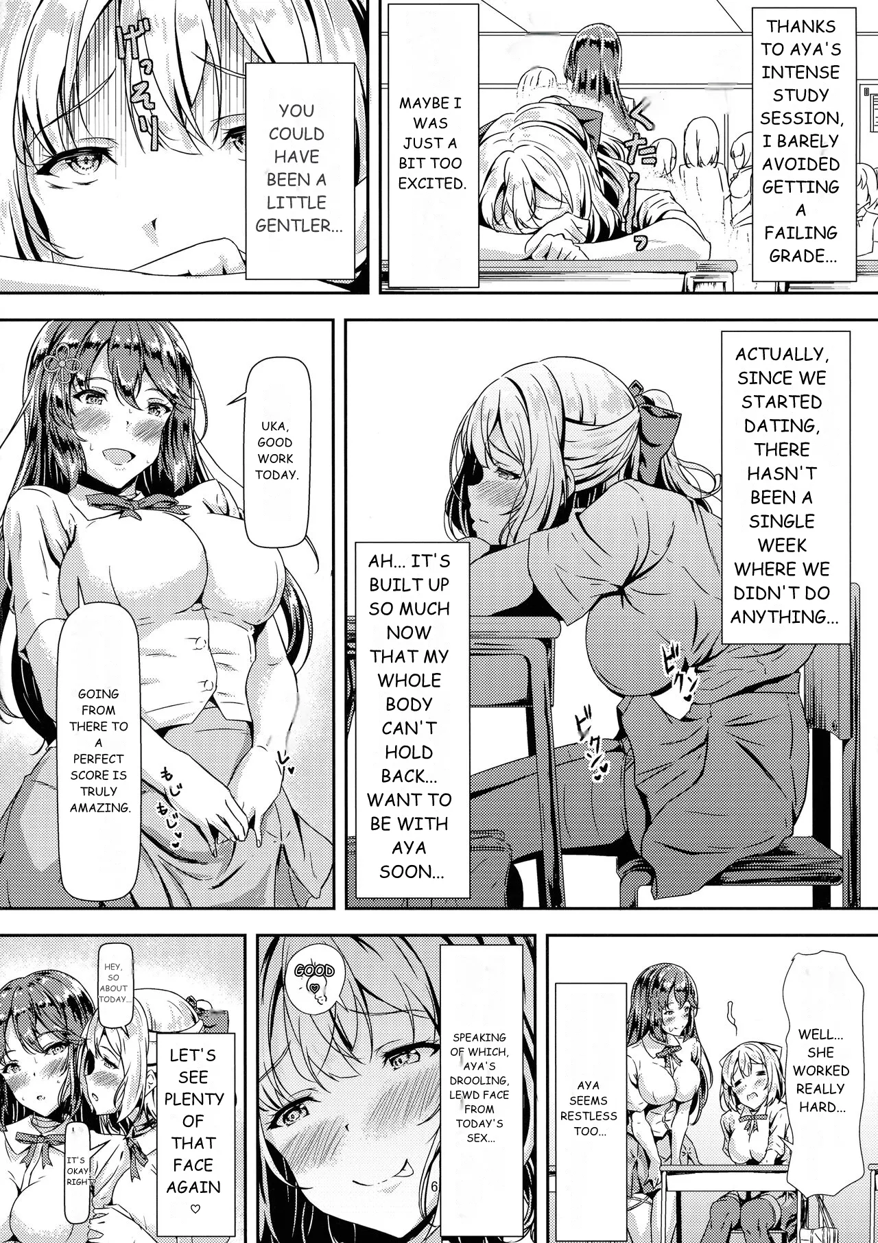 (C101) [Hotel St. Croix (sankurowa)]Kurokami LONG Futanari-chan to Jyunai SEX ga Shitaii! Part II[English] Page 6