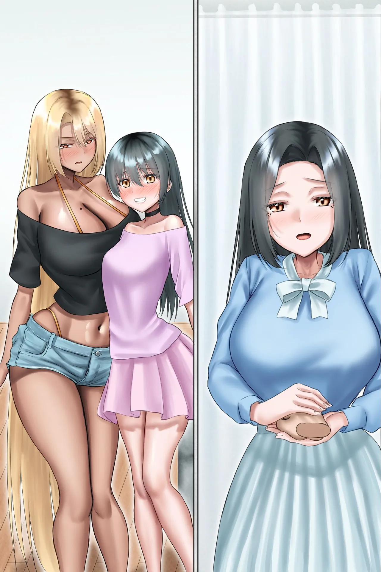 [Hot Milk]Otto Kounin NTR Tanetsuke -Mazo Otto ni Kongan Sarete Bijin Hahah Nusume wo Tanin Seishi de Haramase Makuru Musekinin Nakadashi Harem- Page 65