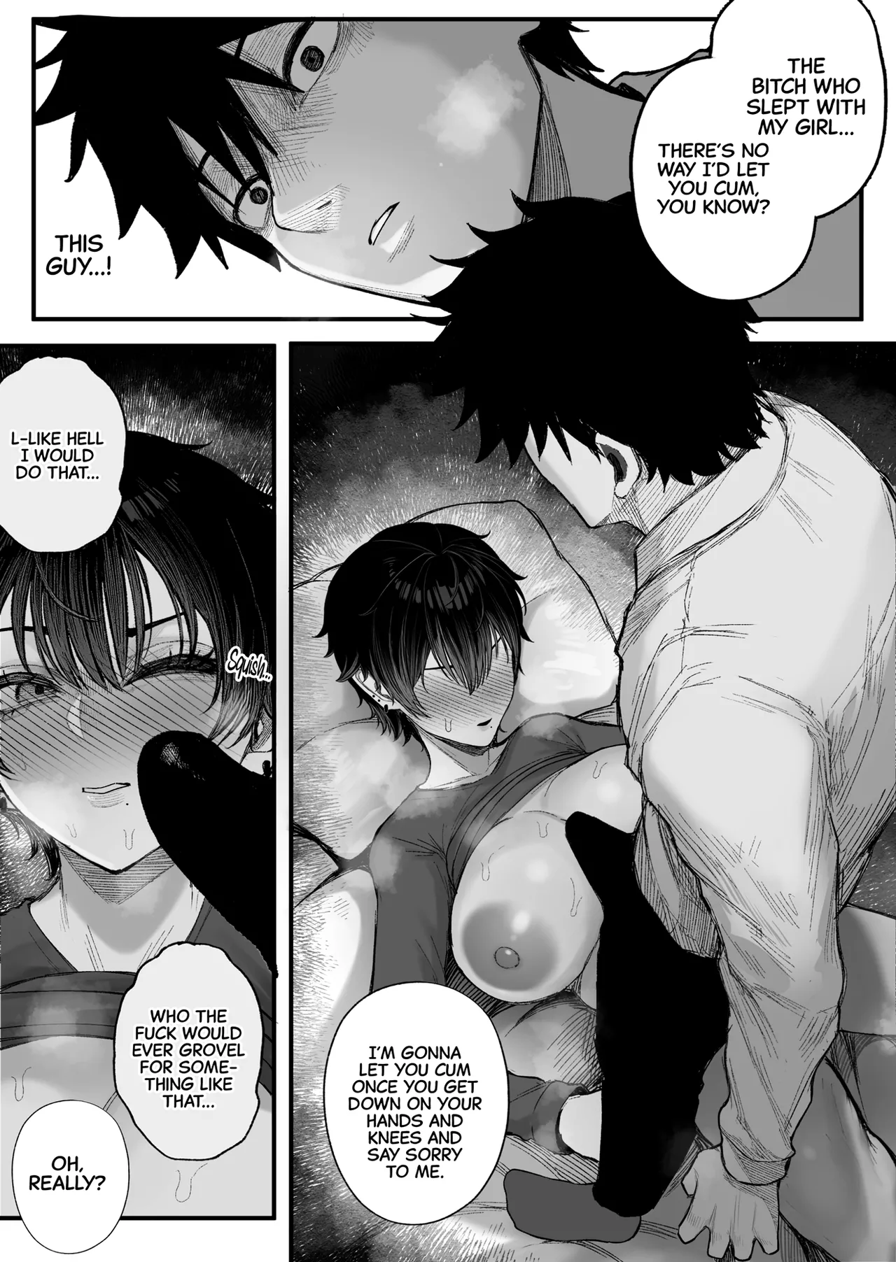 [Kurukuru]Cool-kei Dansou Onna ni Kanojo Netorareta kara, Wakarasete Yatta[English] [YonaScans] Page 22