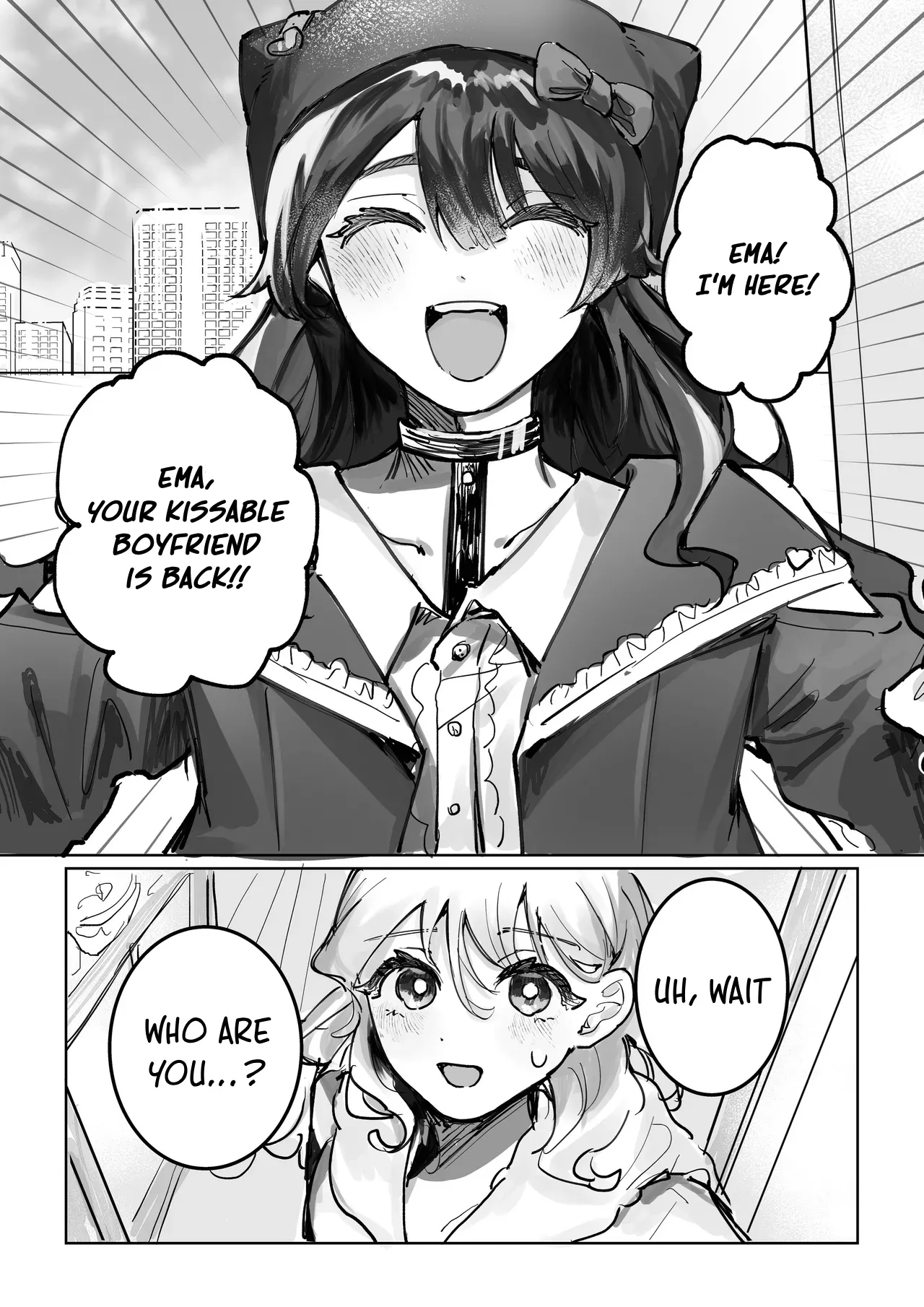 [shinotamayu]Shissou Shita Motokare ga Josou Yandere ni Natte Kaette Kita!? | My Ex-Boyfriend Who Went Missing Has Returned as a Cross-Dressing Yandere!?[C4 Translations] [English] [Digital] Page 2
