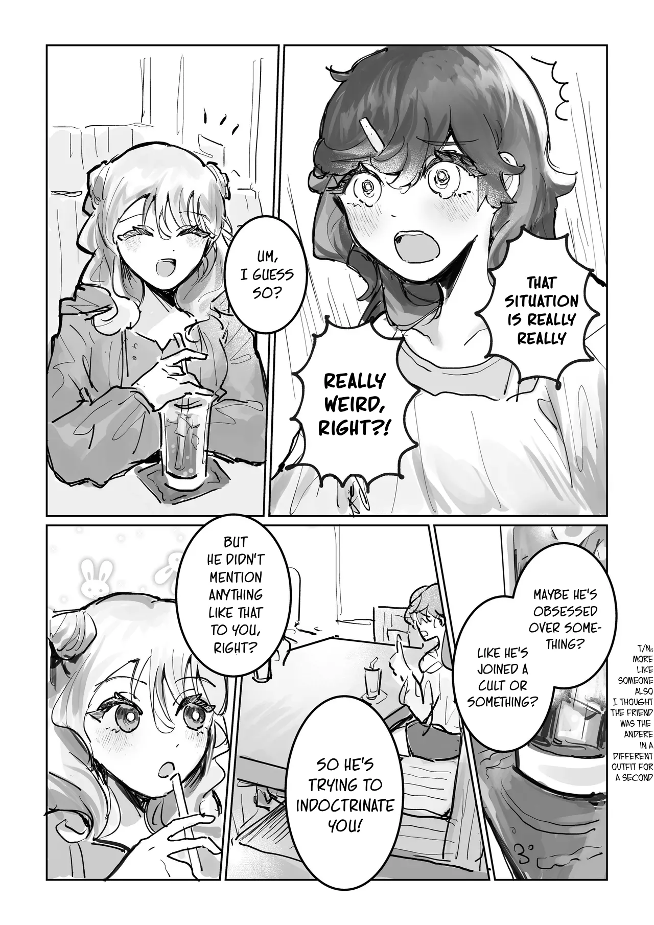 [shinotamayu]Shissou Shita Motokare ga Josou Yandere ni Natte Kaette Kita!? | My Ex-Boyfriend Who Went Missing Has Returned as a Cross-Dressing Yandere!?[C4 Translations] [English] [Digital] Page 4