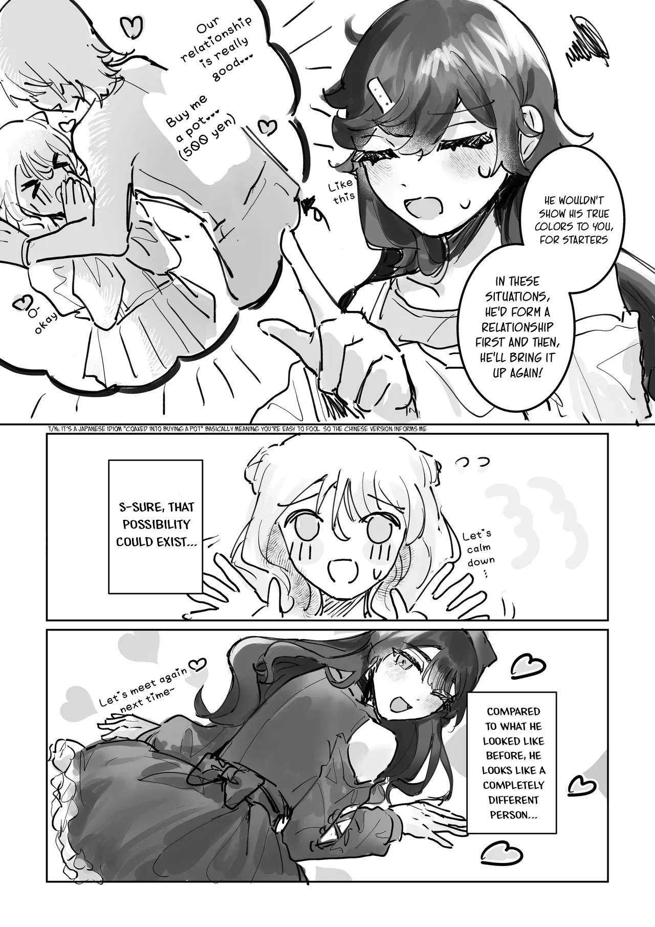 [shinotamayu]Shissou Shita Motokare ga Josou Yandere ni Natte Kaette Kita!? | My Ex-Boyfriend Who Went Missing Has Returned as a Cross-Dressing Yandere!?[C4 Translations] [English] [Digital] Page 5