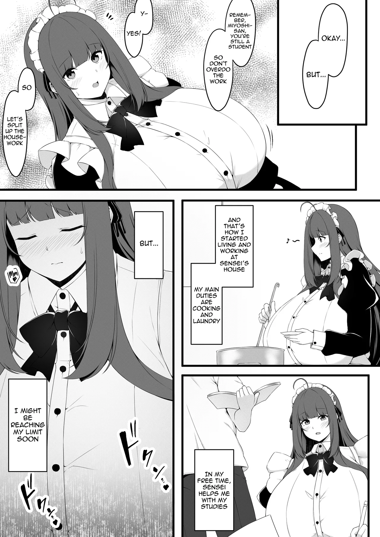 [Script Garden (Arashiki Mamizu)]Oshiego Maid no Renai Jijou - Maid Student Romantic relationship circumstance[English] [meganekun_tl] [Digital] Page 12