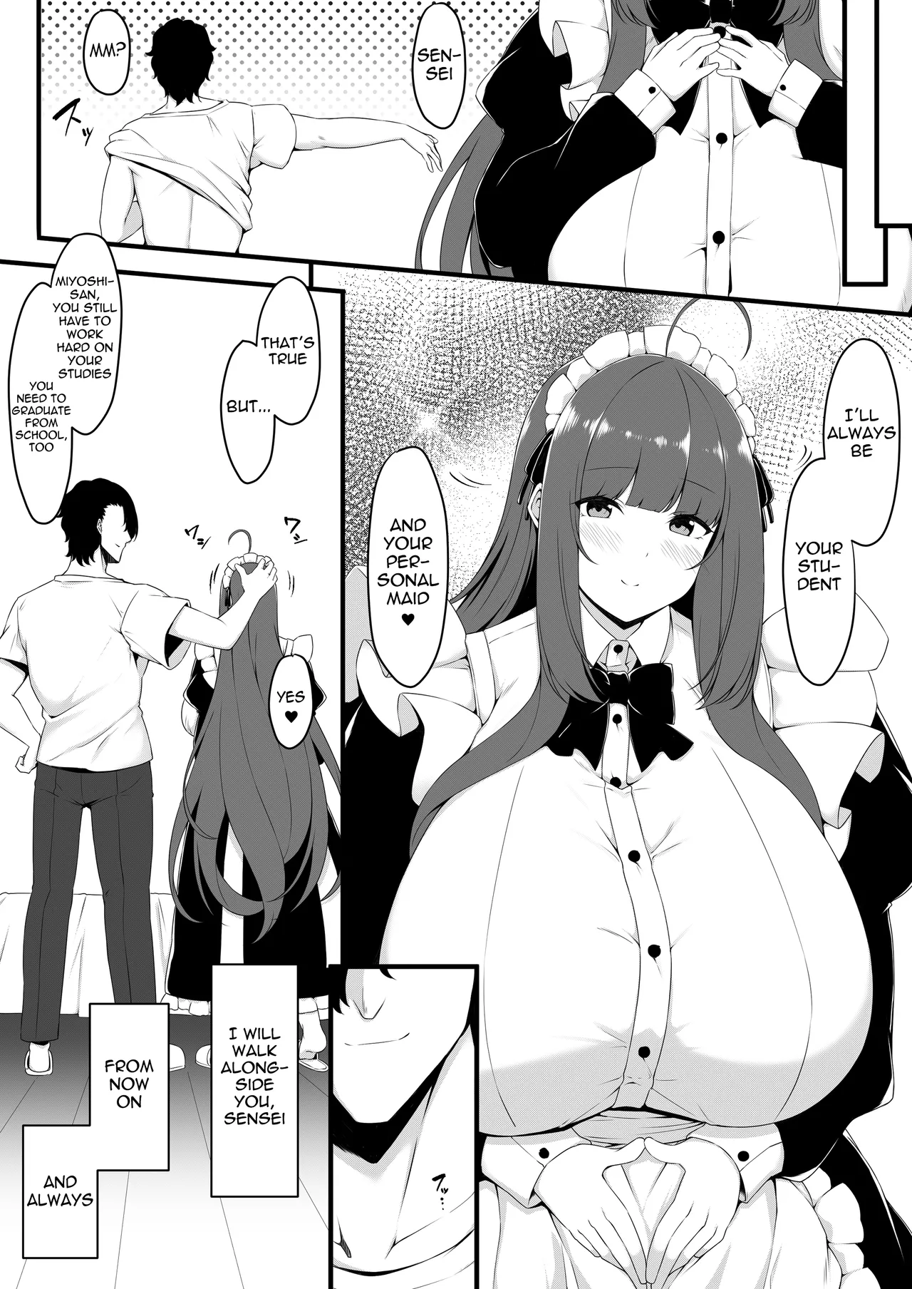 [Script Garden (Arashiki Mamizu)]Oshiego Maid no Renai Jijou - Maid Student Romantic relationship circumstance[English] [meganekun_tl] [Digital] Page 29