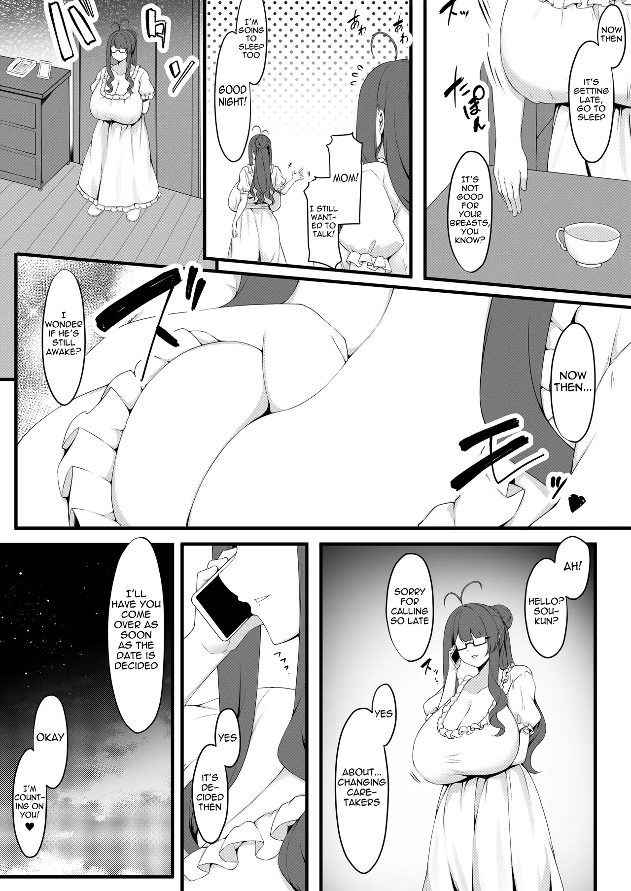 [Script Garden (Arashiki Mamizu)]Oshiego Maid no Renai Jijou - Maid Student Romantic relationship circumstance[English] [meganekun_tl] [Digital] Page 9