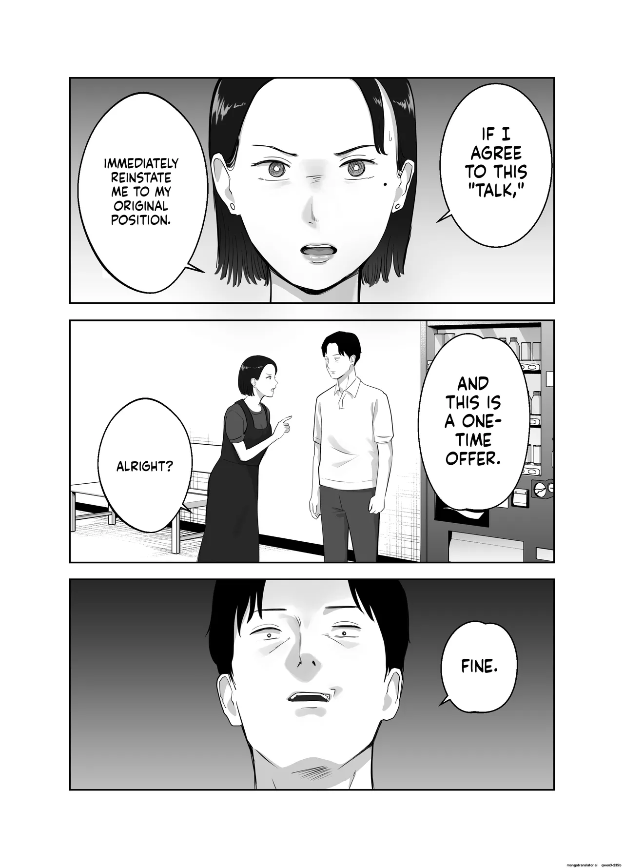 [Bad End Dreamer]Netorarensa 3 Saikou ni Aishou no ii Otoko[MTL] Page 26
