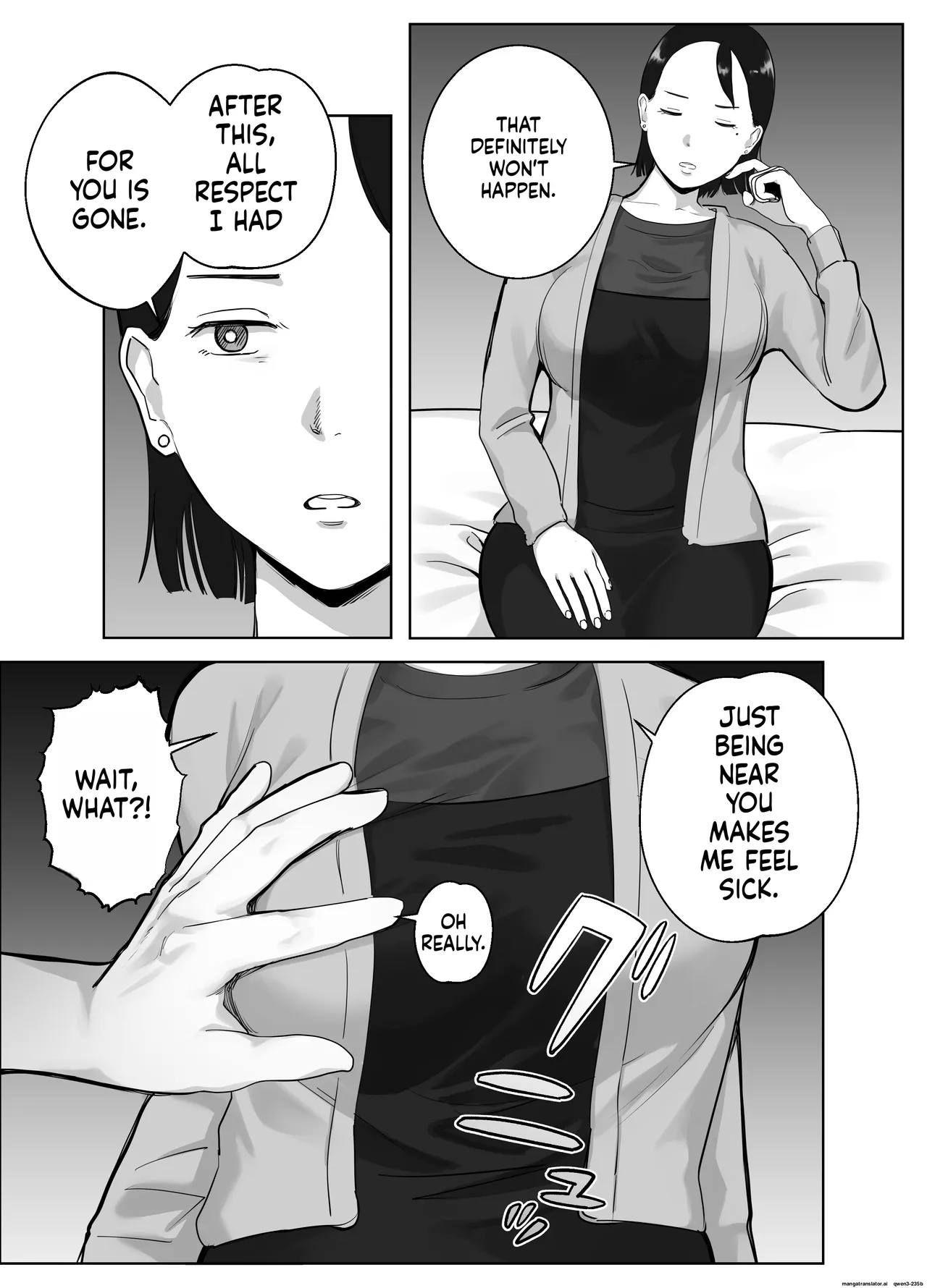 [Bad End Dreamer]Netorarensa 3 Saikou ni Aishou no ii Otoko[MTL] Page 31