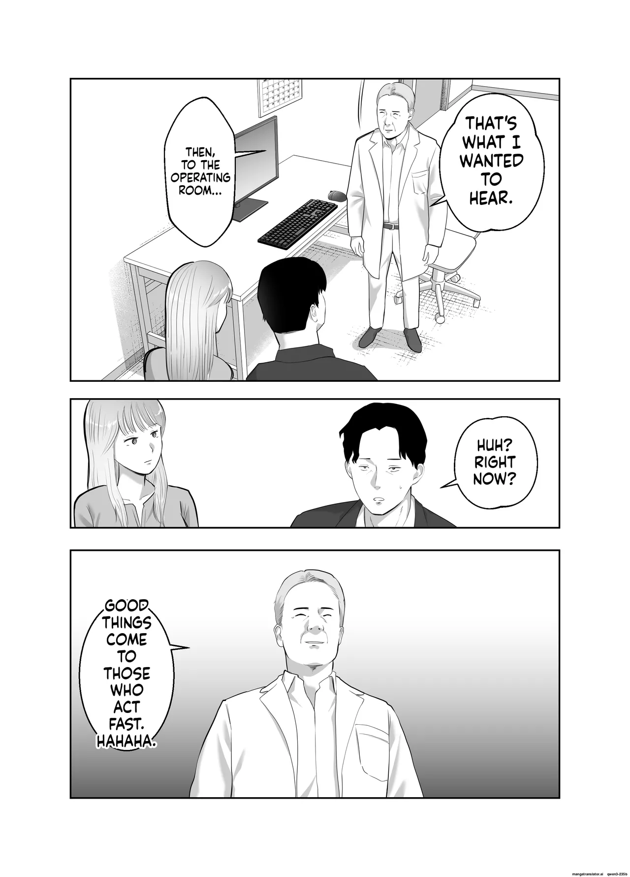 [Bad End Dreamer]Netorarensa 3 Saikou ni Aishou no ii Otoko[MTL] Page 62