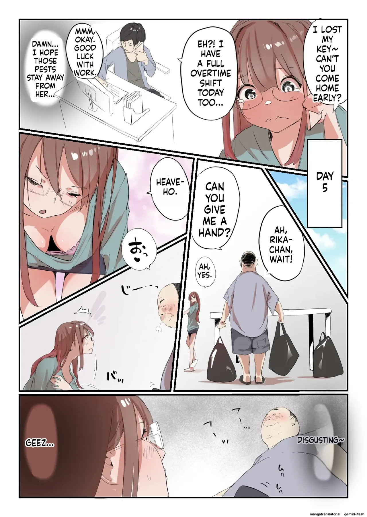 [Negiosu (Neiba)]Yasui Share House de Kanojo ga Nerawareru Hanashi | The Story of a Girl Targeted at a Cheap Share House[English] Page 10