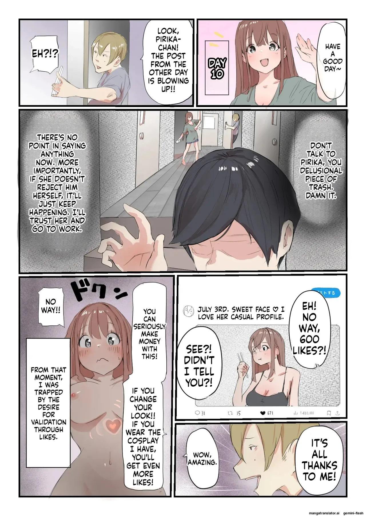 [Negiosu (Neiba)]Yasui Share House de Kanojo ga Nerawareru Hanashi | The Story of a Girl Targeted at a Cheap Share House[English] Page 12