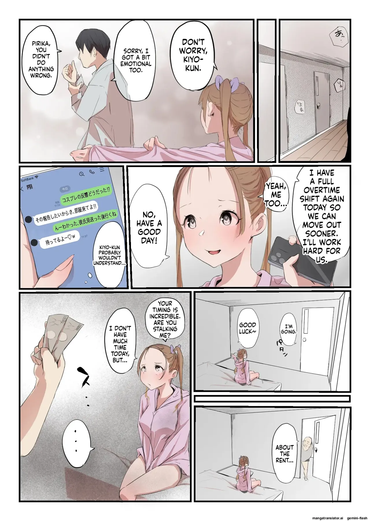 [Negiosu (Neiba)]Yasui Share House de Kanojo ga Nerawareru Hanashi | The Story of a Girl Targeted at a Cheap Share House[English] Page 24