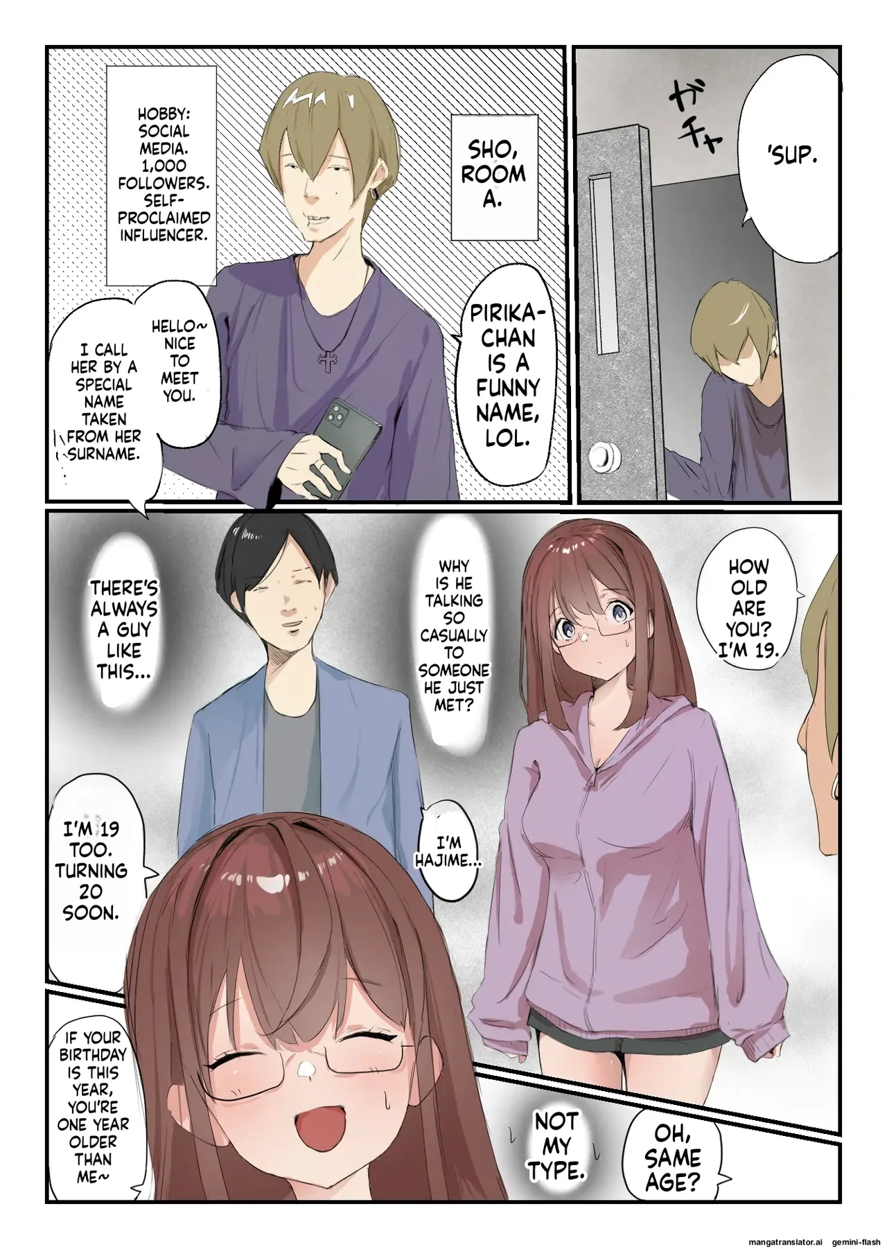 [Negiosu (Neiba)]Yasui Share House de Kanojo ga Nerawareru Hanashi | The Story of a Girl Targeted at a Cheap Share House[English] Page 7