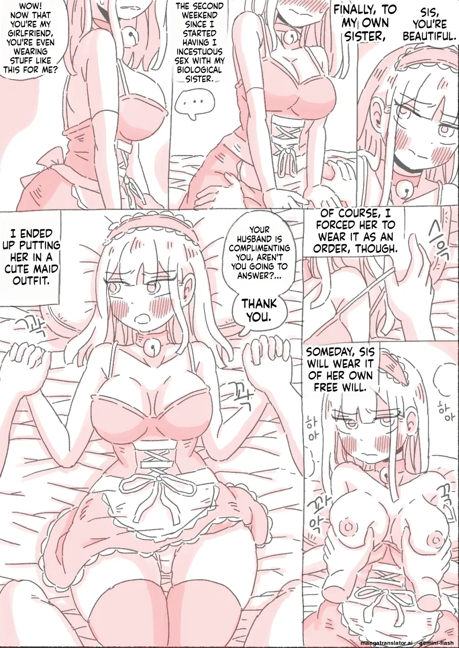 [Nisino]Filming a Video in the Early Morning with My Sister Page 74