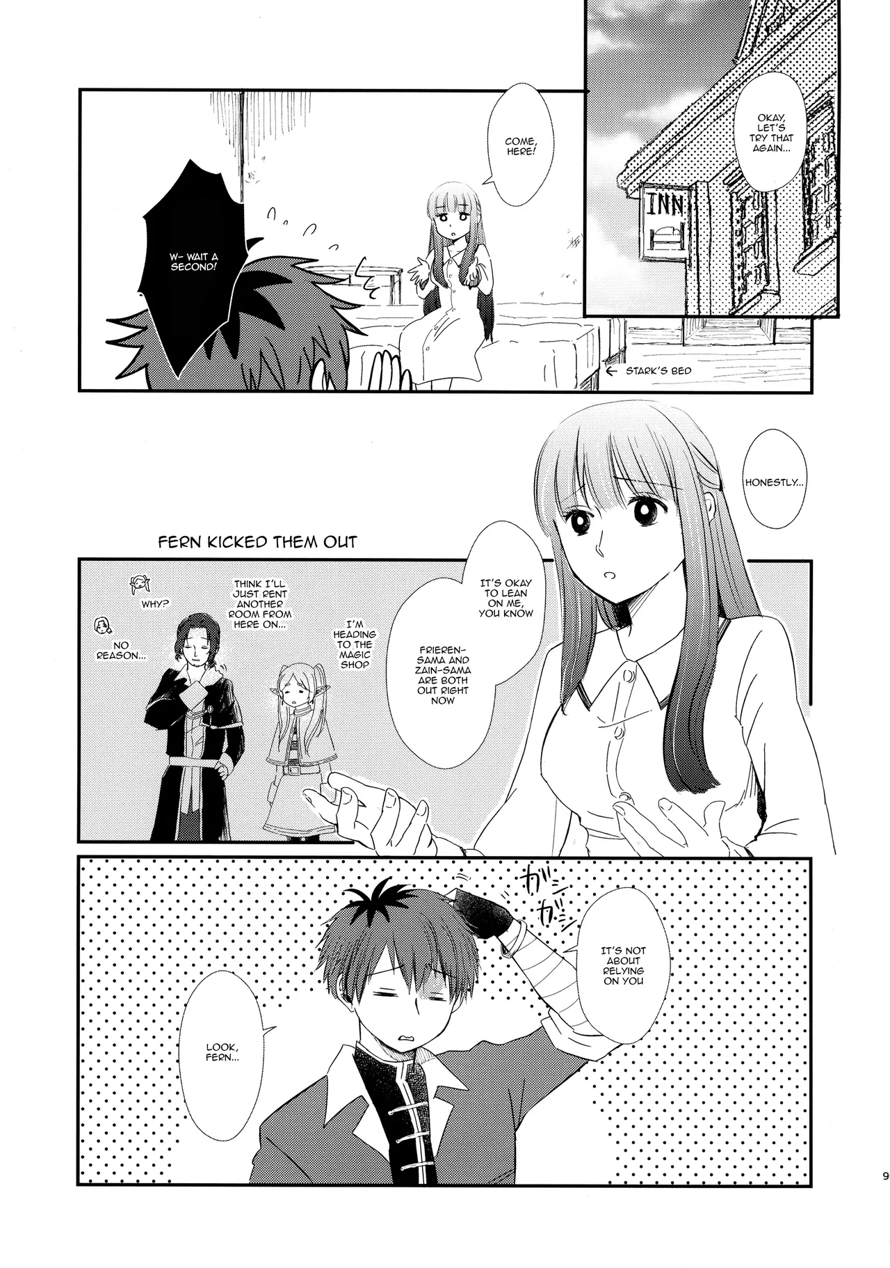 (C106) [Sandone (Yu-ki)]Kimi ni Fure, - Feeling you will change everything.(Sousou no Frieren) [English] [kireiTL] Page 8
