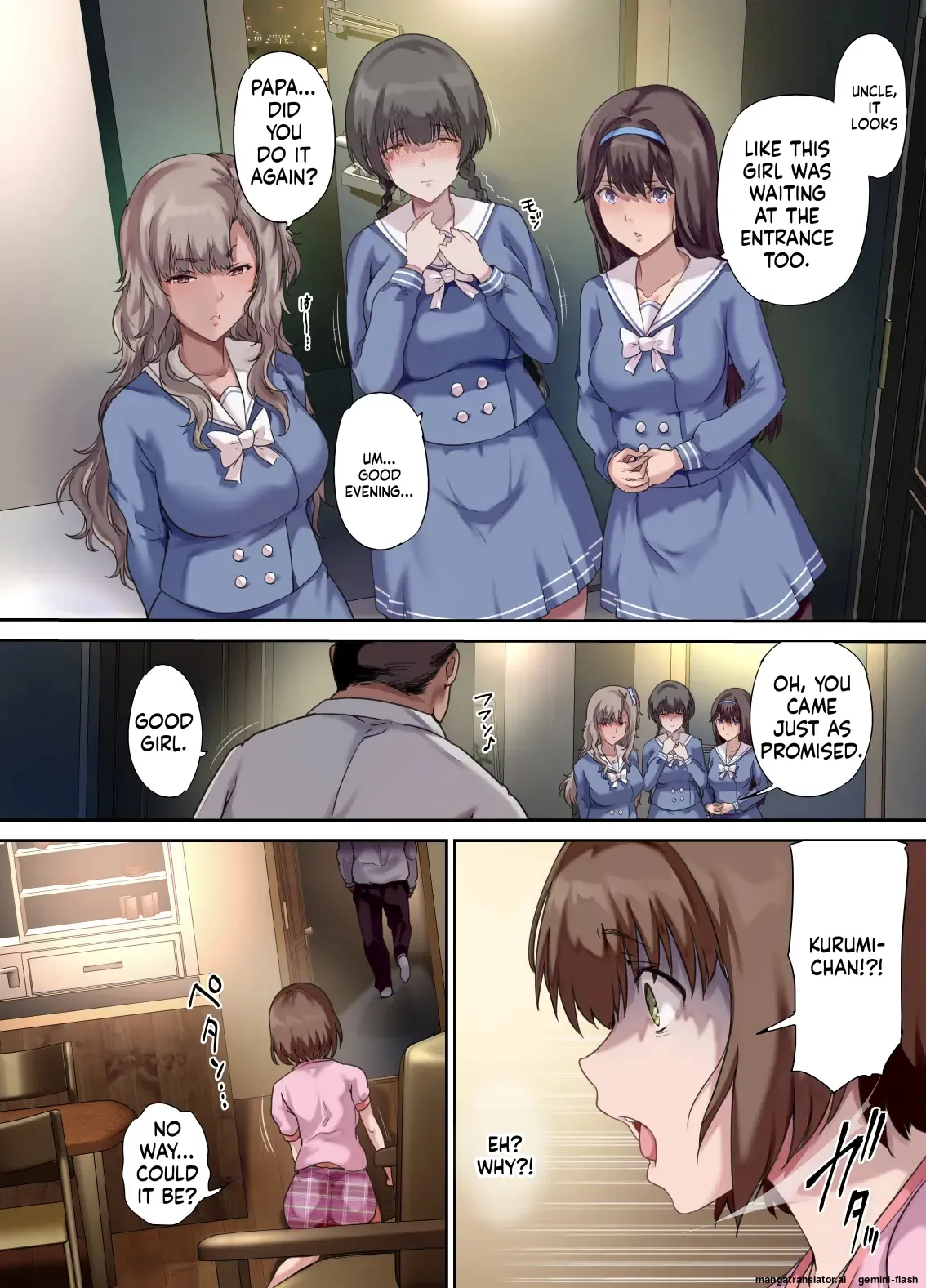 [Kisei Toukyoku (Richard Bahman)]Daddy's Bedroom is a Hangout For His Daughter's Friends 2: New Friends[English] [MTL] Page 39