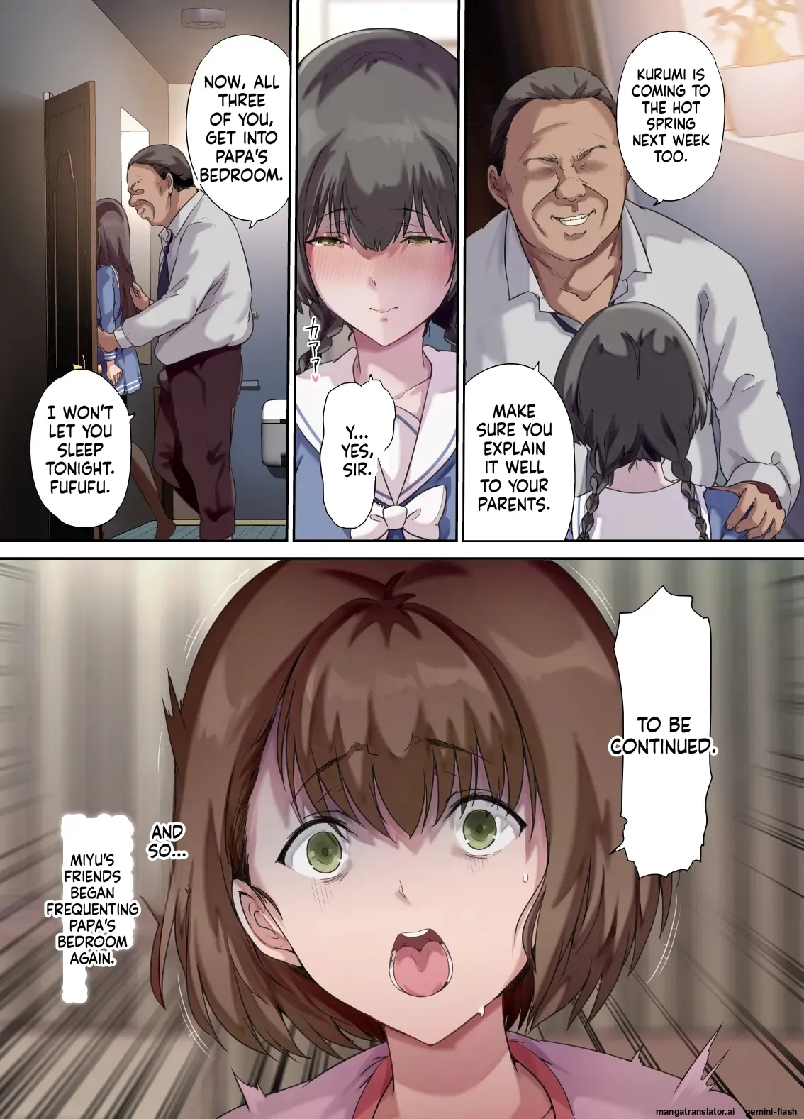 [Kisei Toukyoku (Richard Bahman)]Daddy's Bedroom is a Hangout For His Daughter's Friends 2: New Friends[English] [MTL] Page 40