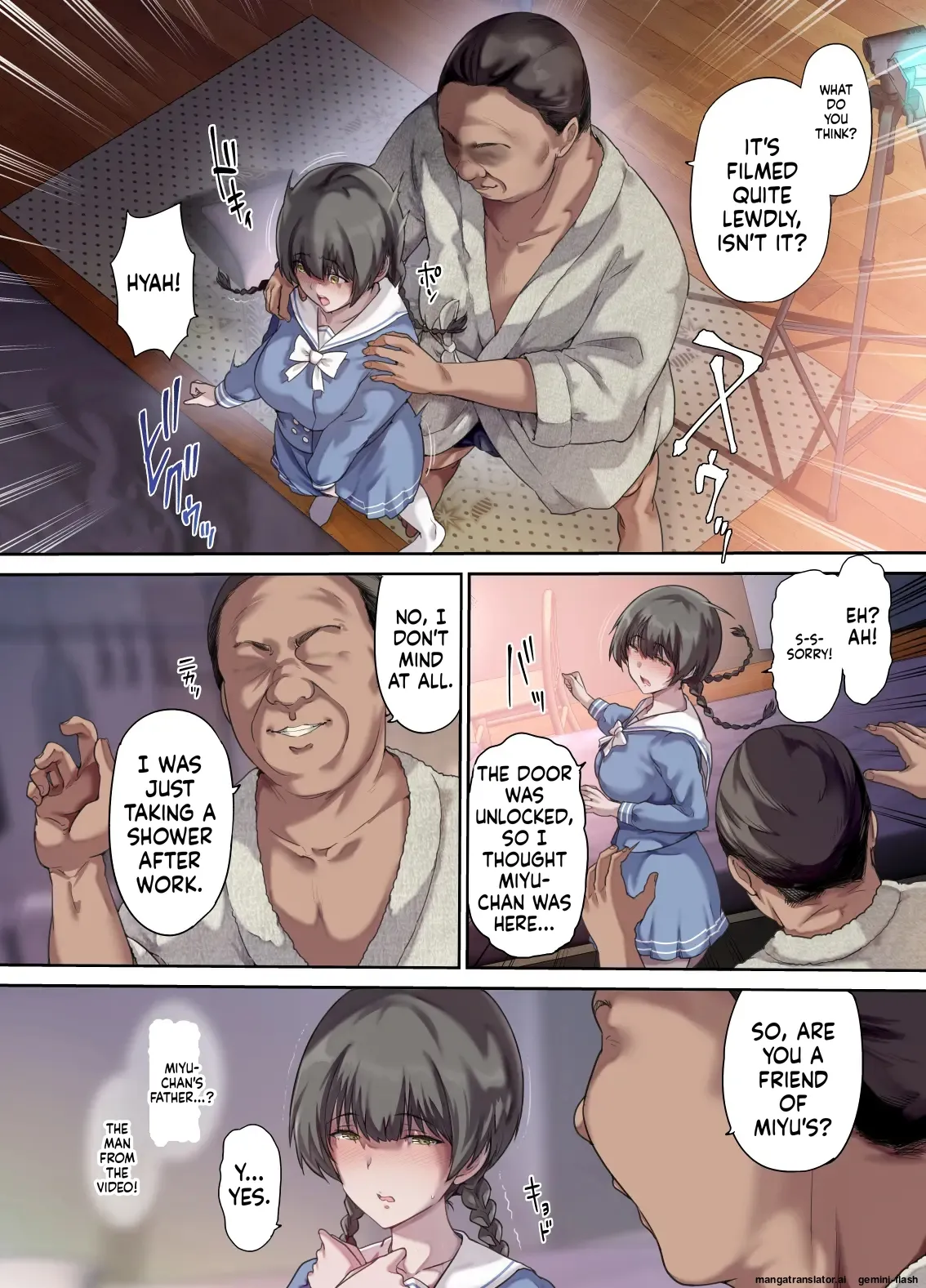 [Kisei Toukyoku (Richard Bahman)]Daddy's Bedroom is a Hangout For His Daughter's Friends 2: New Friends[English] [MTL] Page 9