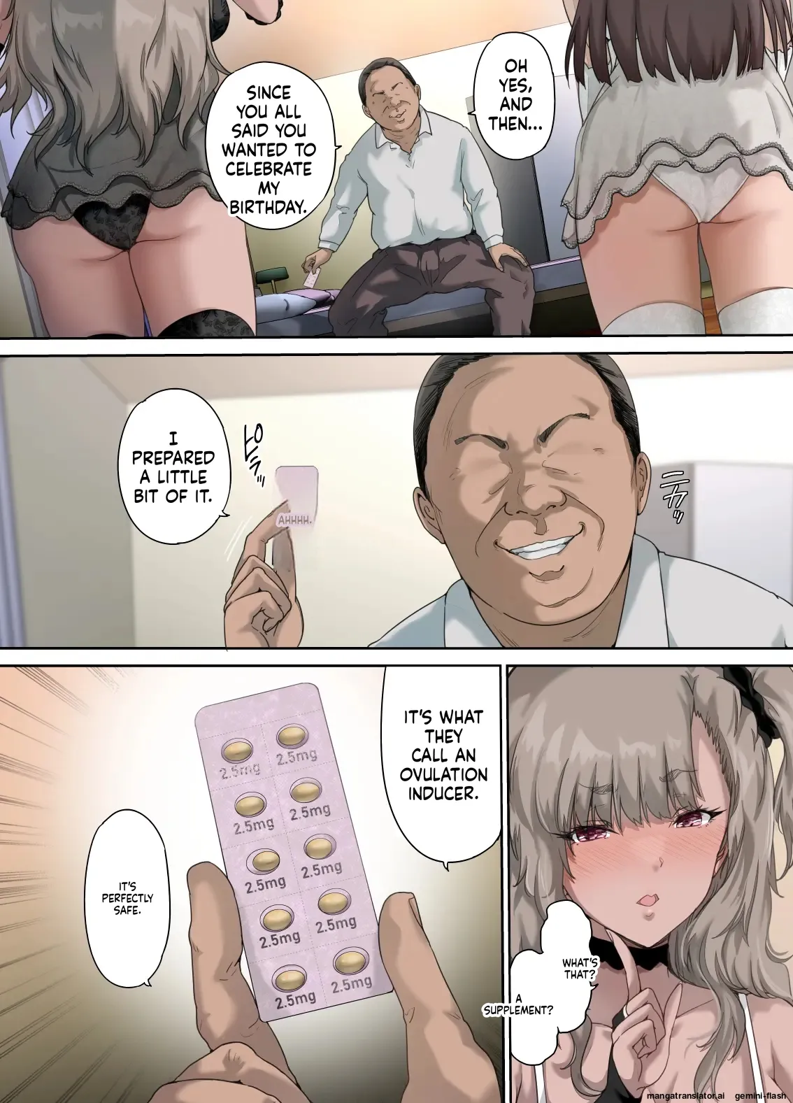 [Kisei Toukyoku (Richard Bahman)]Daddy's Bedroom is a Hangout For His Daughter's Friends 4: Breeding[English] [MTL] Page 21