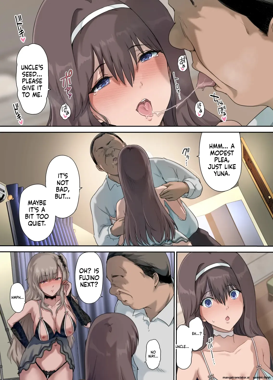 [Kisei Toukyoku (Richard Bahman)]Daddy's Bedroom is a Hangout For His Daughter's Friends 4: Breeding[English] [MTL] Page 28