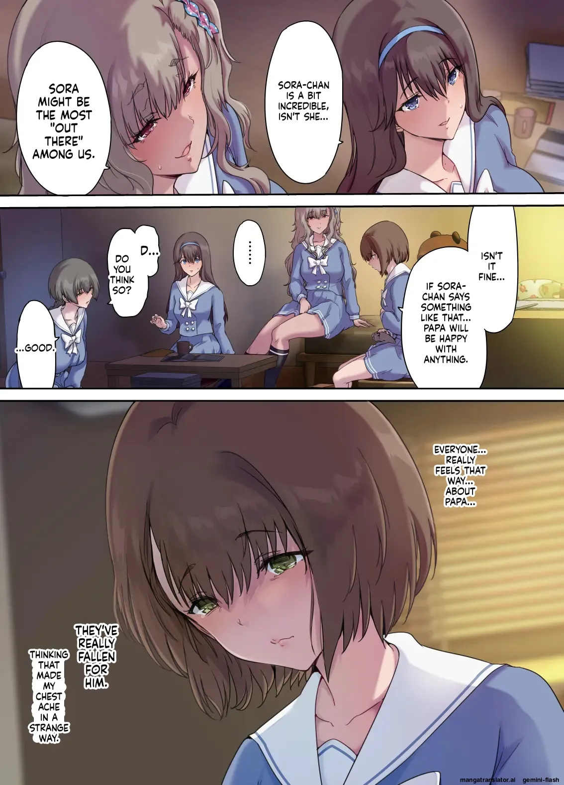 [Kisei Toukyoku (Richard Bahman)]Daddy's Bedroom is a Hangout For His Daughter's Friends 4: Breeding[English] [MTL] Page 4