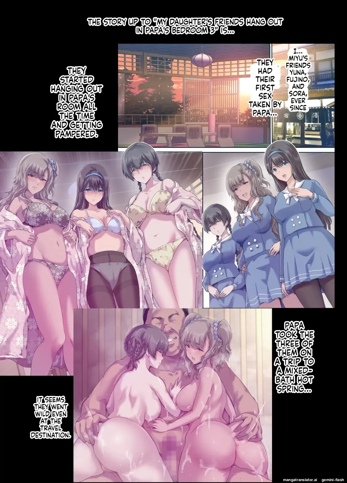 [Kisei Toukyoku (Richard Bahman)]Daddy's Bedroom is a Hangout For His Daughter's Friends 4: Breeding[English] [MTL] Page 5