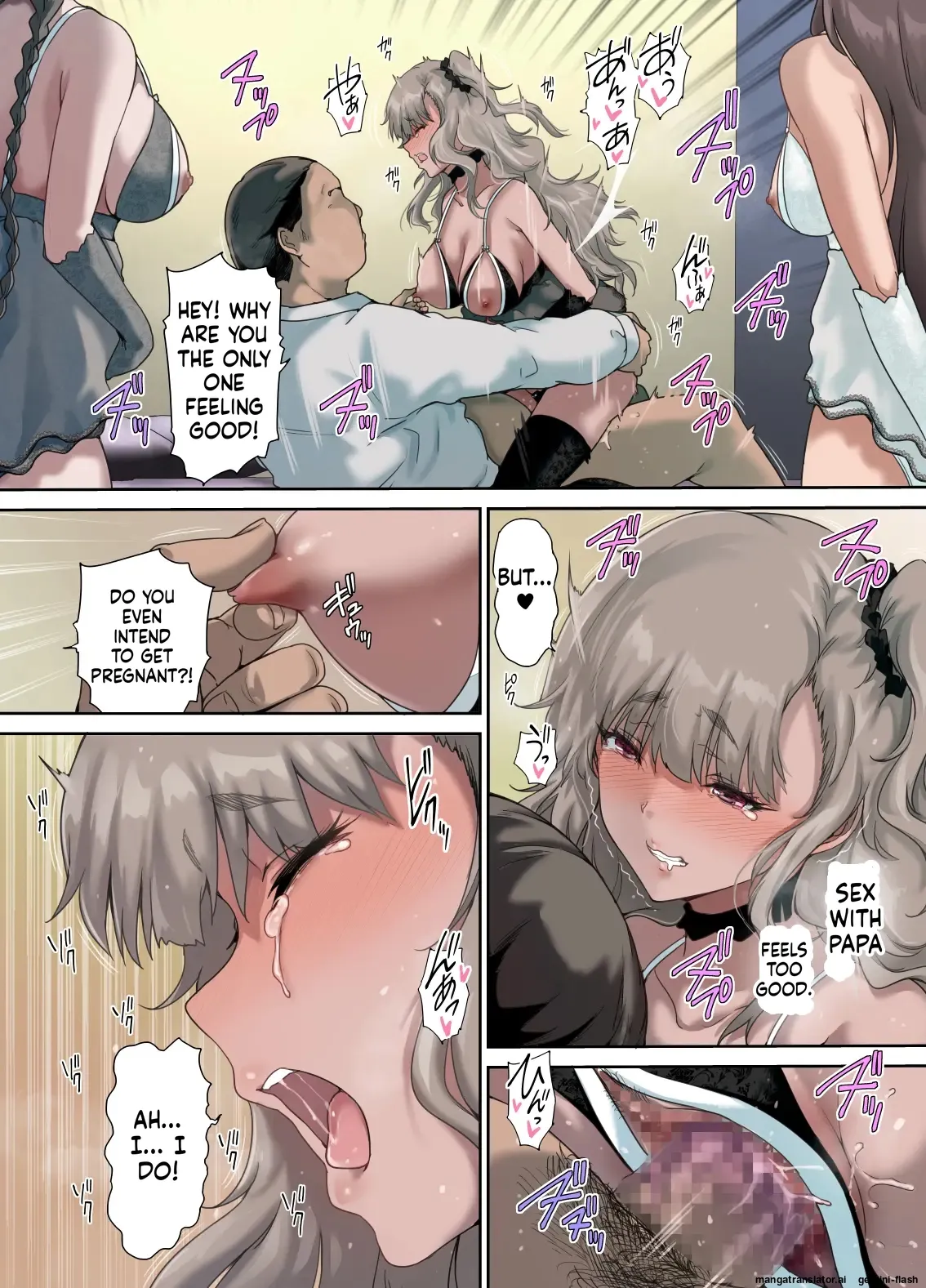 [Kisei Toukyoku (Richard Bahman)]Daddy's Bedroom is a Hangout For His Daughter's Friends 4: Breeding[English] [MTL] Page 57