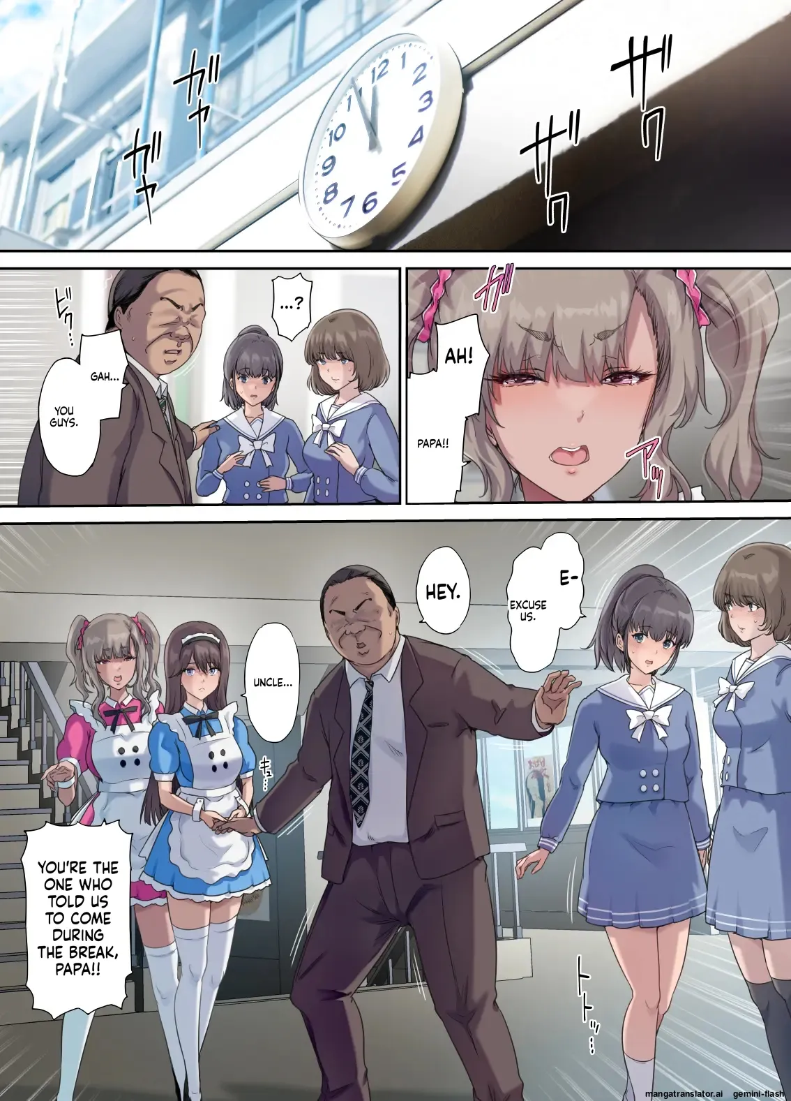[Kisei Toukyoku (Richard Bahman)]Daddy's Bedroom is a Hangout For His Daughter's Friends 5: Pregnancy Report[English] [MTL] Page 28