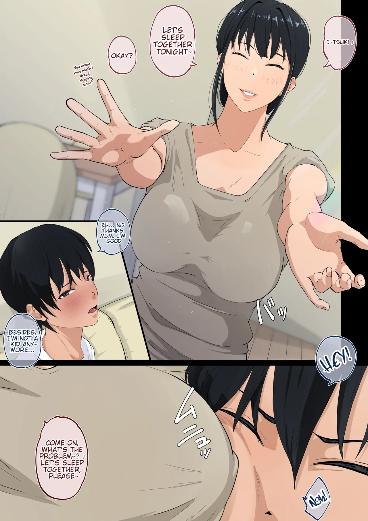[Daidai Shikibu]Kaa-san wa Boku no Koto ga Suki Sugiru!! | I think my mom loves me way too much!![English] [waterkujo] Page 3