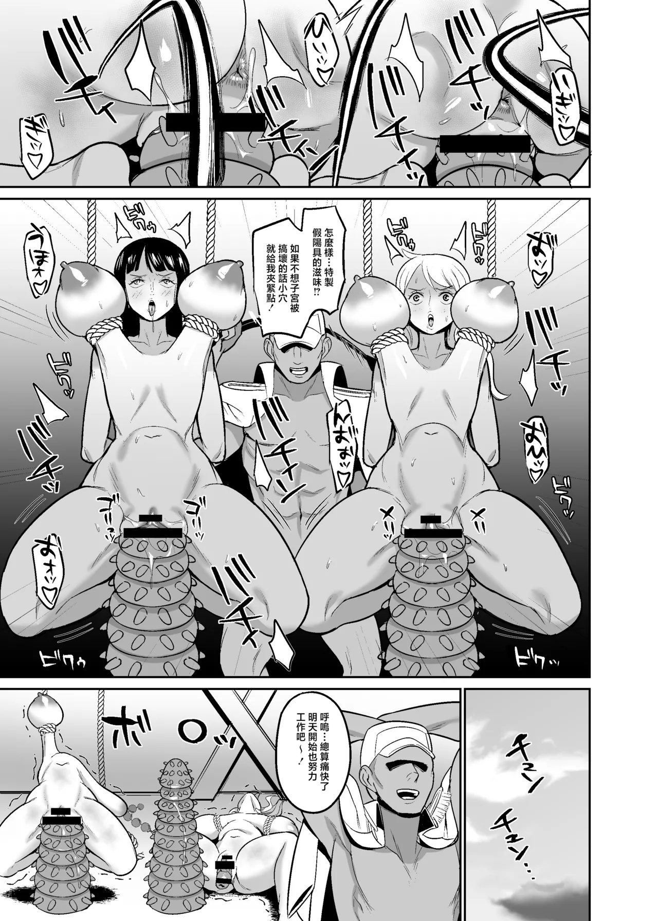 [REM9 (Hamiltan)]Ichioku Berry Kasegu made Derarenai Fuuzoku Shima(One Piece) [Chinese] [Digital] Page 27