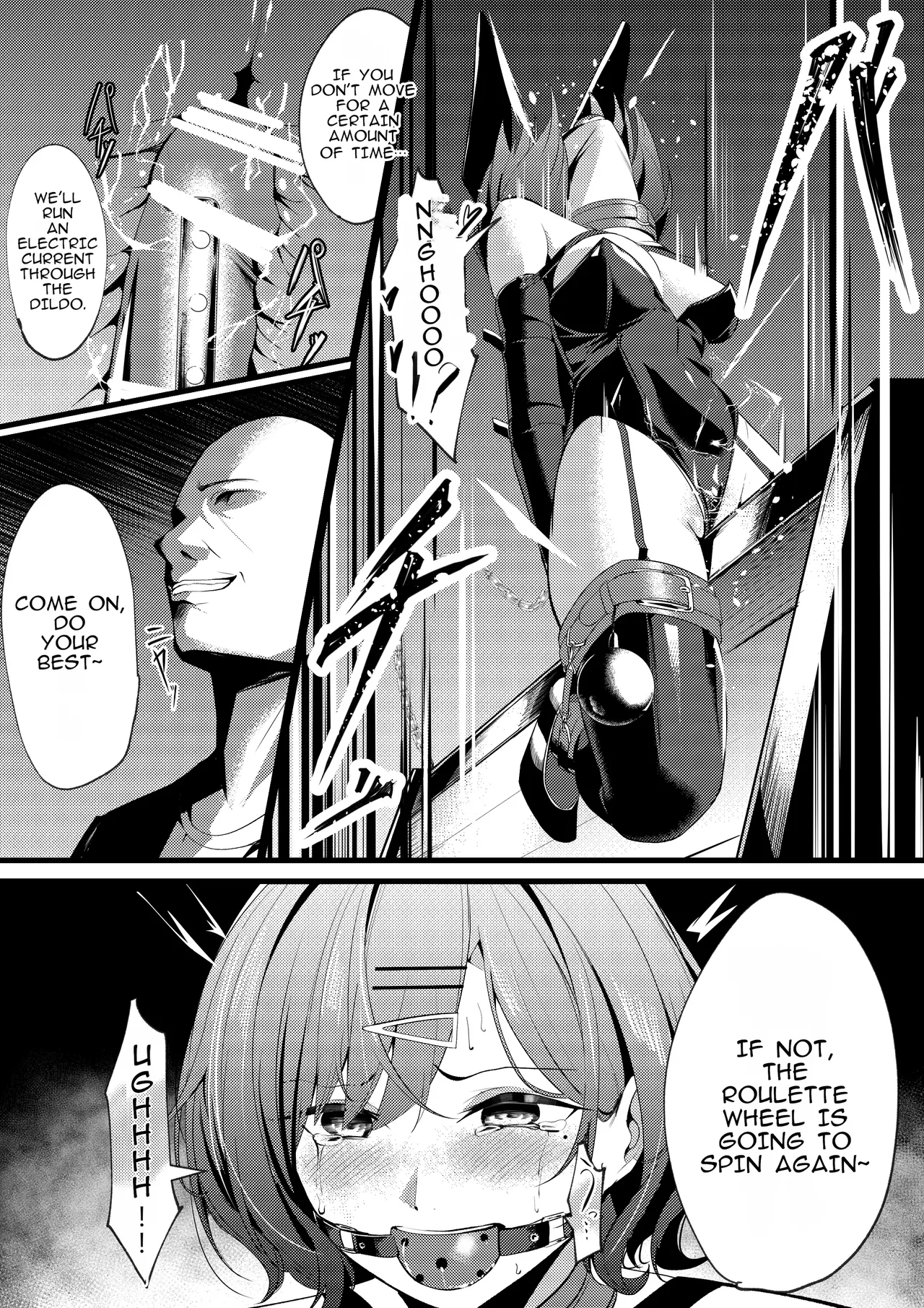 [Yoshimoto]Higuchi Madoka to Sankaku Mokuba Game(English) Page 7