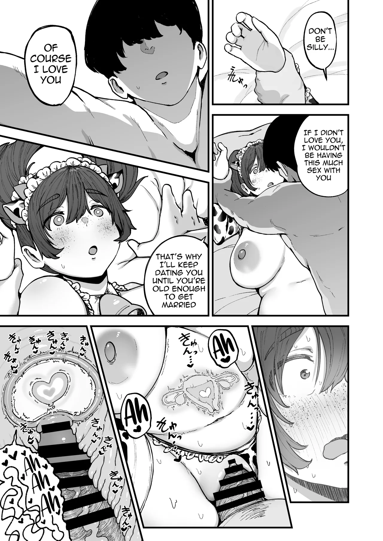 [Fujinoe Honpo (Fujinoe 13B)]Yakusoku Shita yo ne? | It's a promise, right?[English] [meganekun_tl] [Digital] Page 44