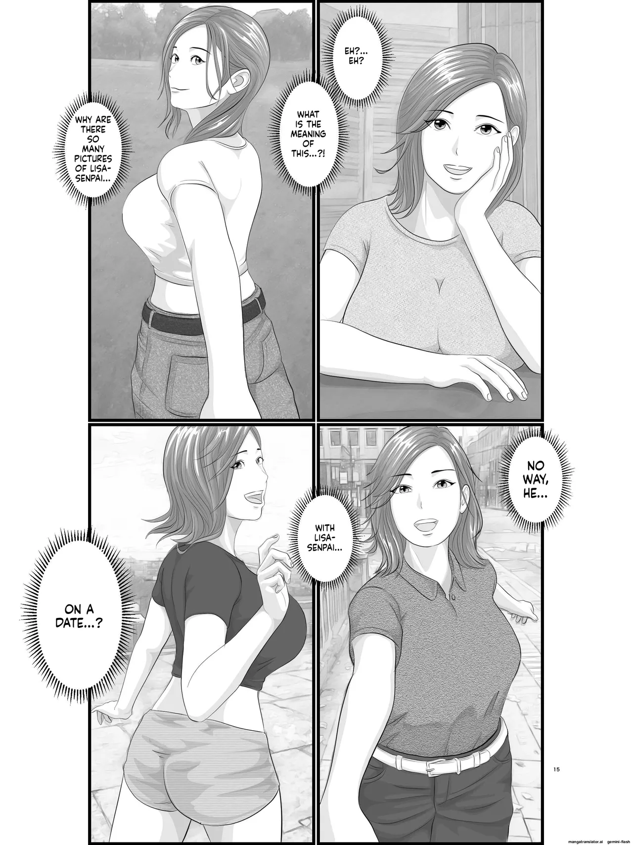 [Orange Mimosa]Akogare no Hito wa Mou Owari! Daigakusei - Lisa Hen Page 16