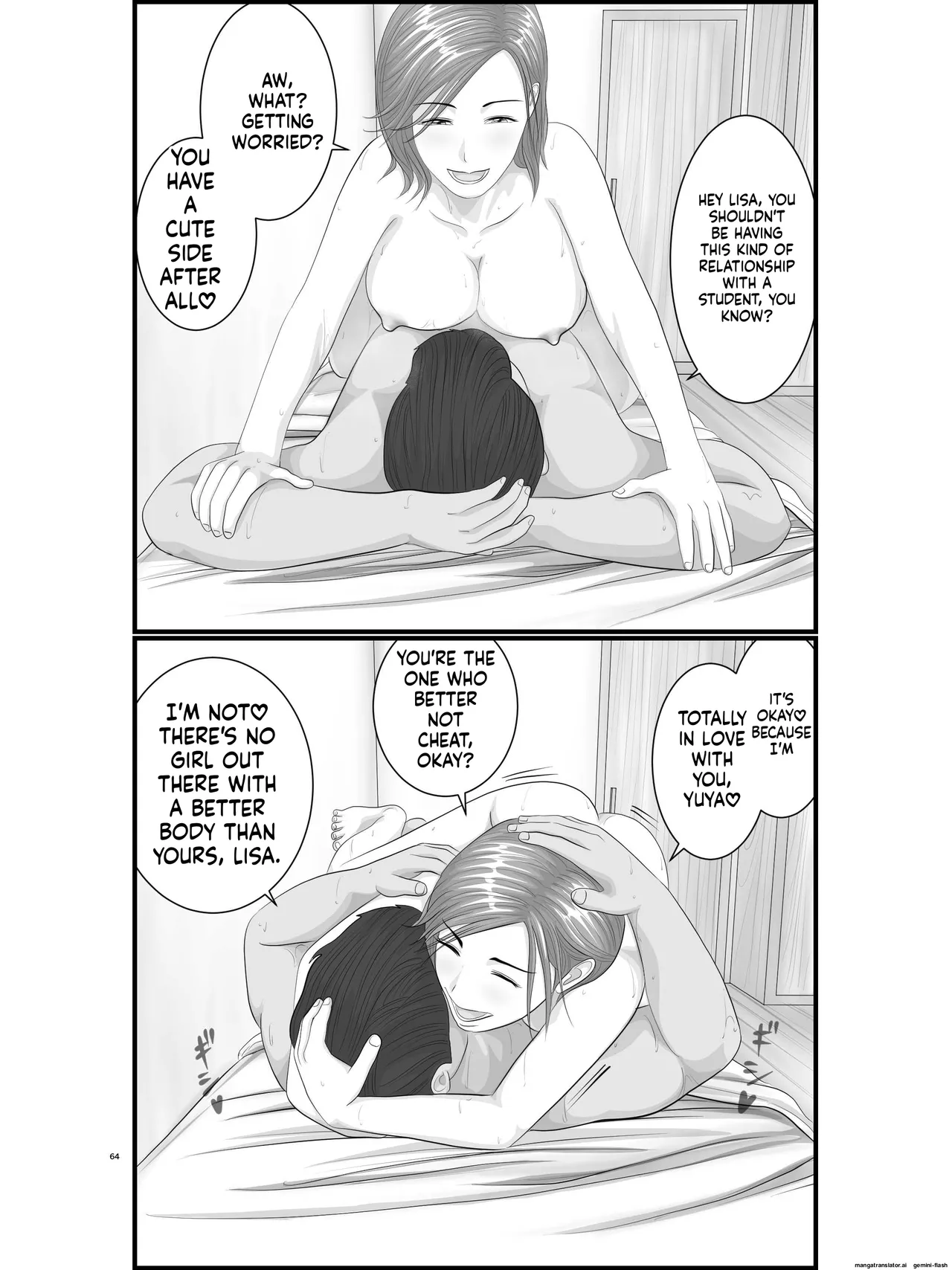 [Orange Mimosa]Akogare no Hito wa Mou Owari! Daigakusei - Lisa Hen Page 65