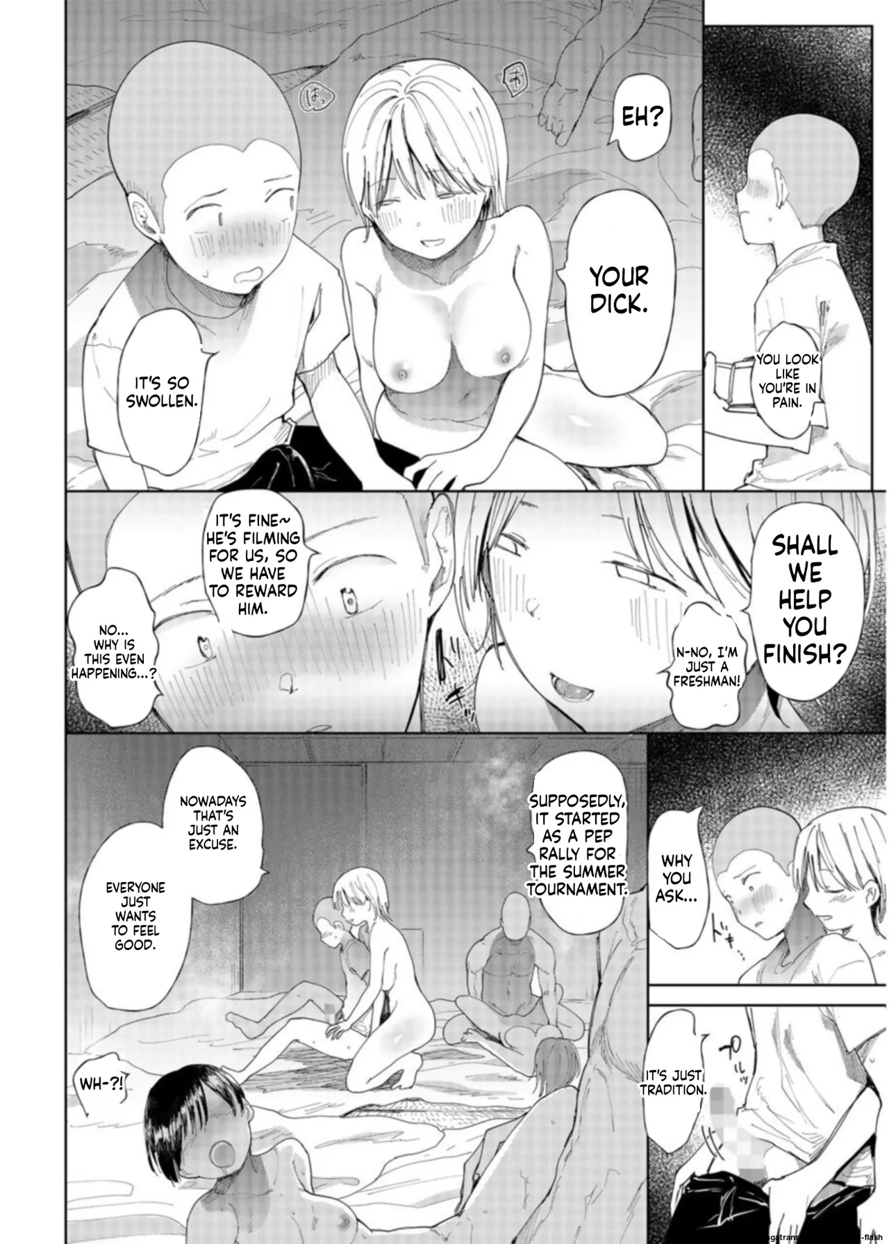 [Doemutan]〇□Academy Baseball Club ~ Female Managers Impregnated During Summer Training Camp[Chapter 1-7] Page 19