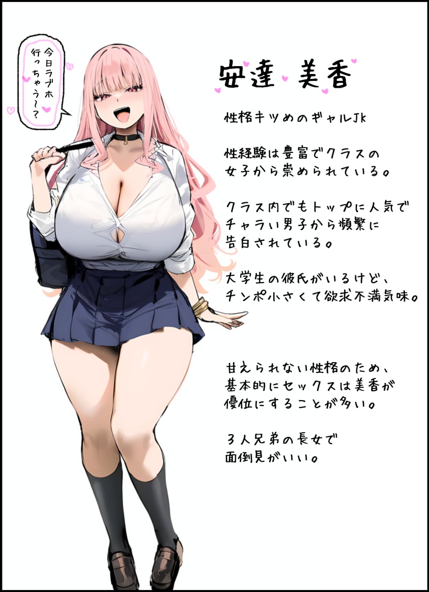 [tamagoyaki]Kareshi To Kenka Suru Tabi Mi Boku No Chinpo de Onanī Suru Gyaru[AI Generated] Page 2