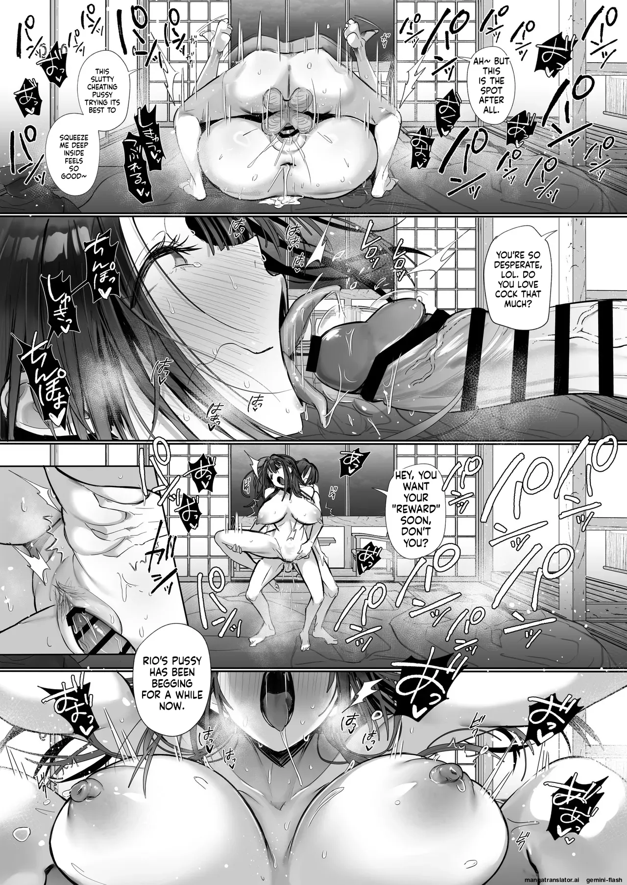 [Toran Porin Purin (Mappa Ninatta)]Ryousai-chan ~Yukemuri Hen~ Jou + Ryousai-chan ~Yukemuri Hen~ Ge[English] [Digital] Page 107