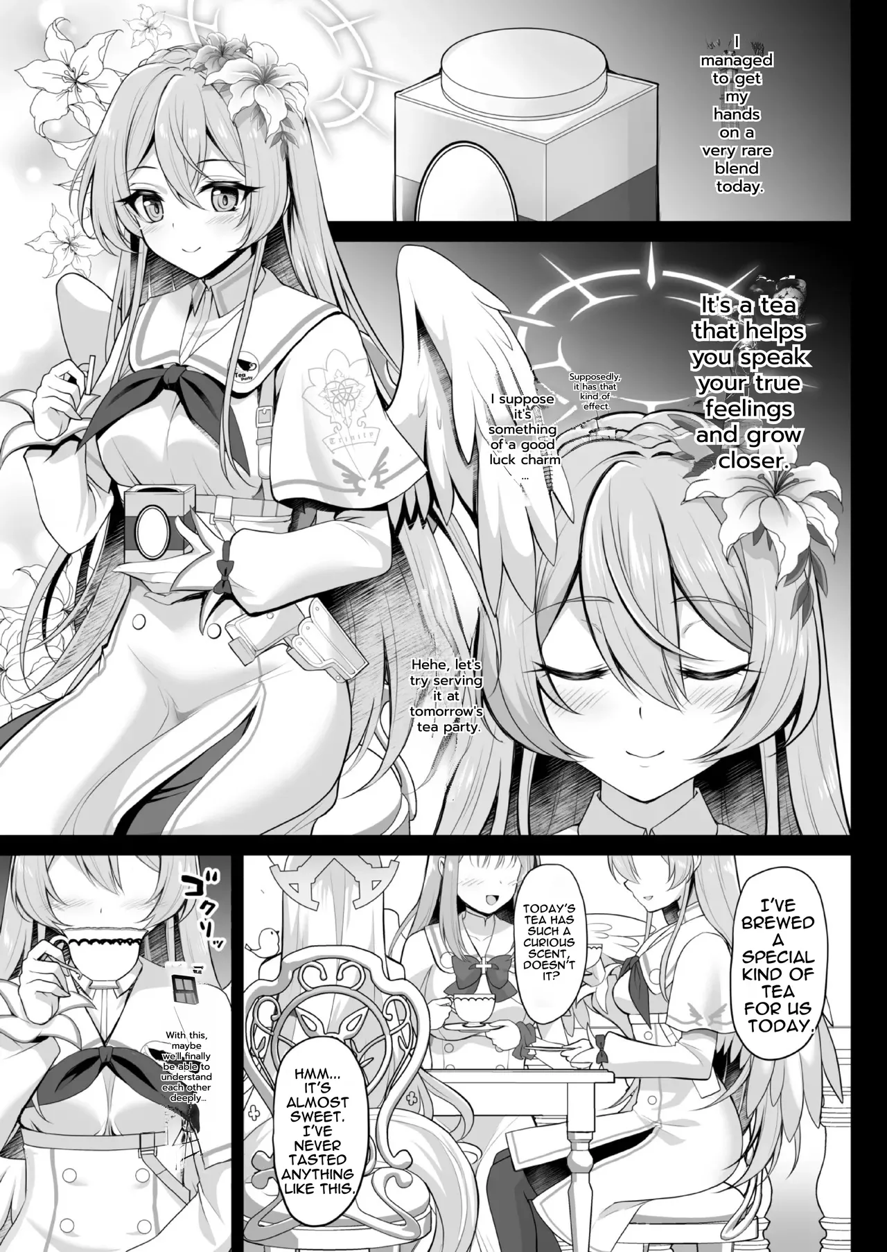 [Ohoshisamadou (GEKO)]Blue Archive Soushuuhen - Secret❤Tea Party(Blue Archive) [Digital] [English] [MTL] Page 24
