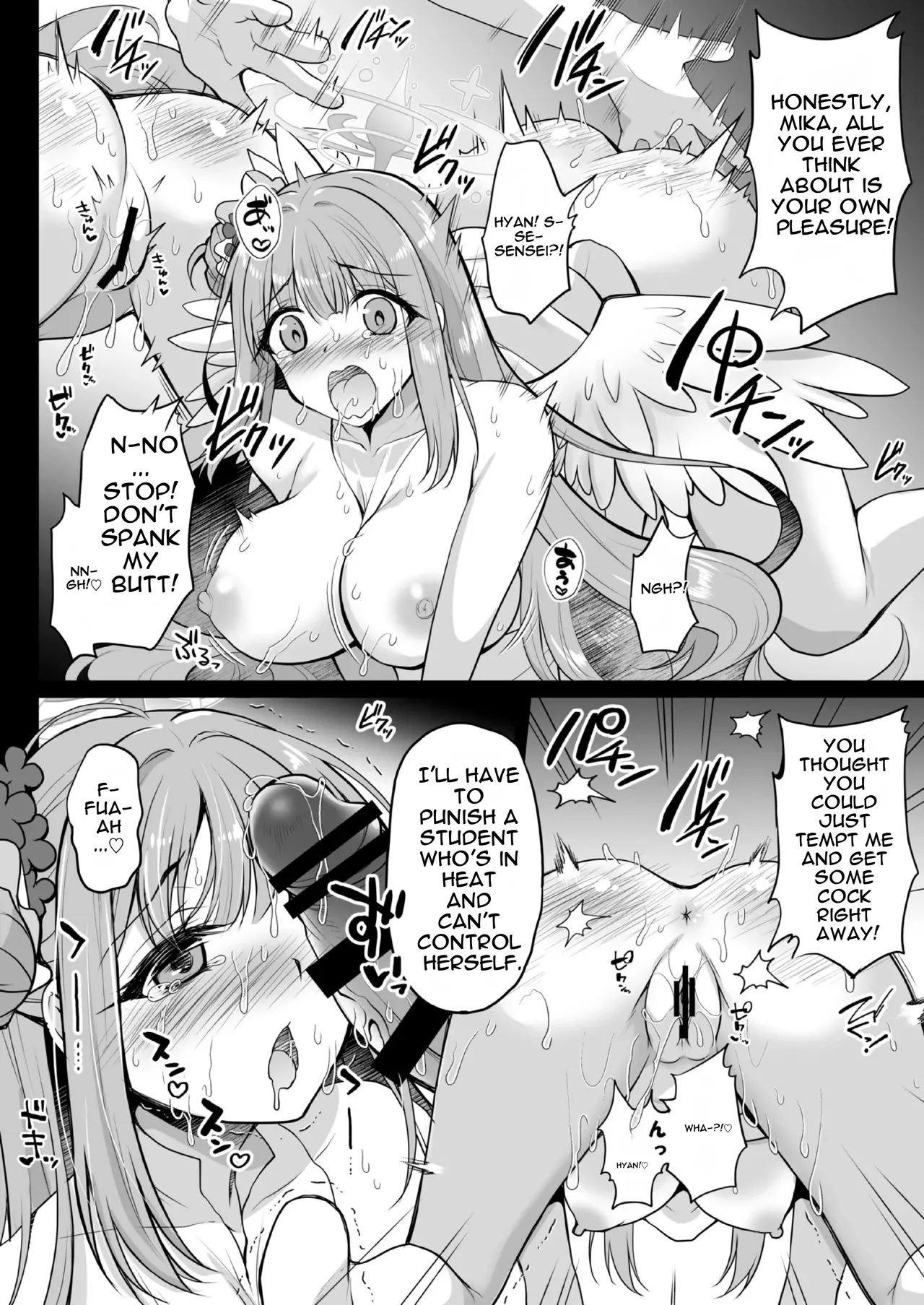 [Ohoshisamadou (GEKO)]Blue Archive Soushuuhen - Secret❤Tea Party(Blue Archive) [Digital] [English] [MTL] Page 9