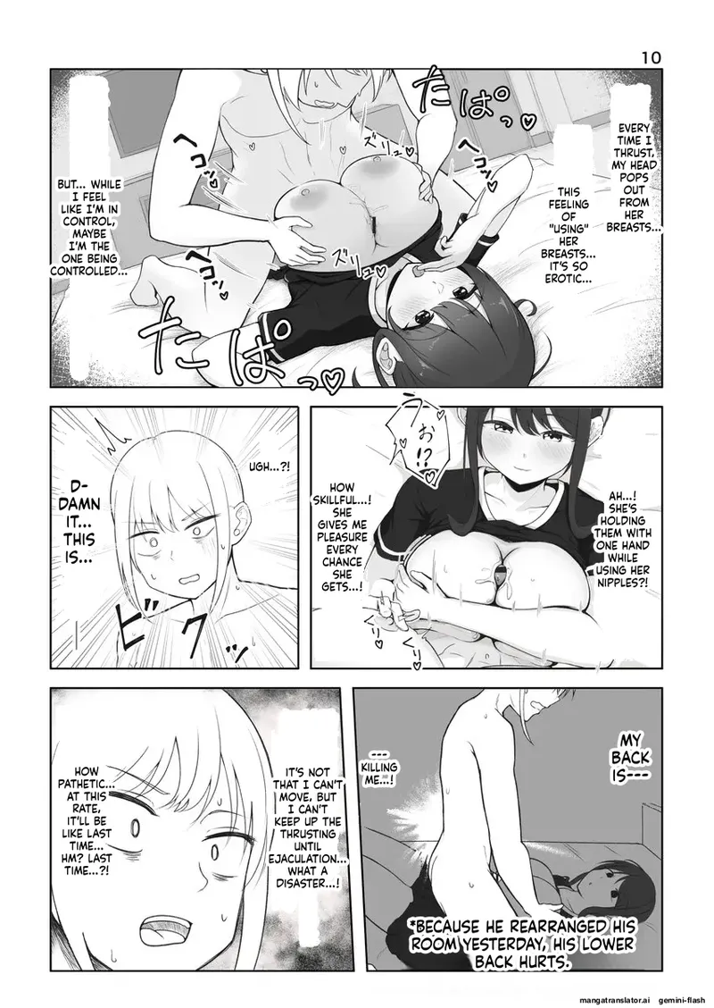 ズリキチ見習いがGカップお姉さんにパイズリしてもらったレポ漫画 ～リベンジ編～ Page 10