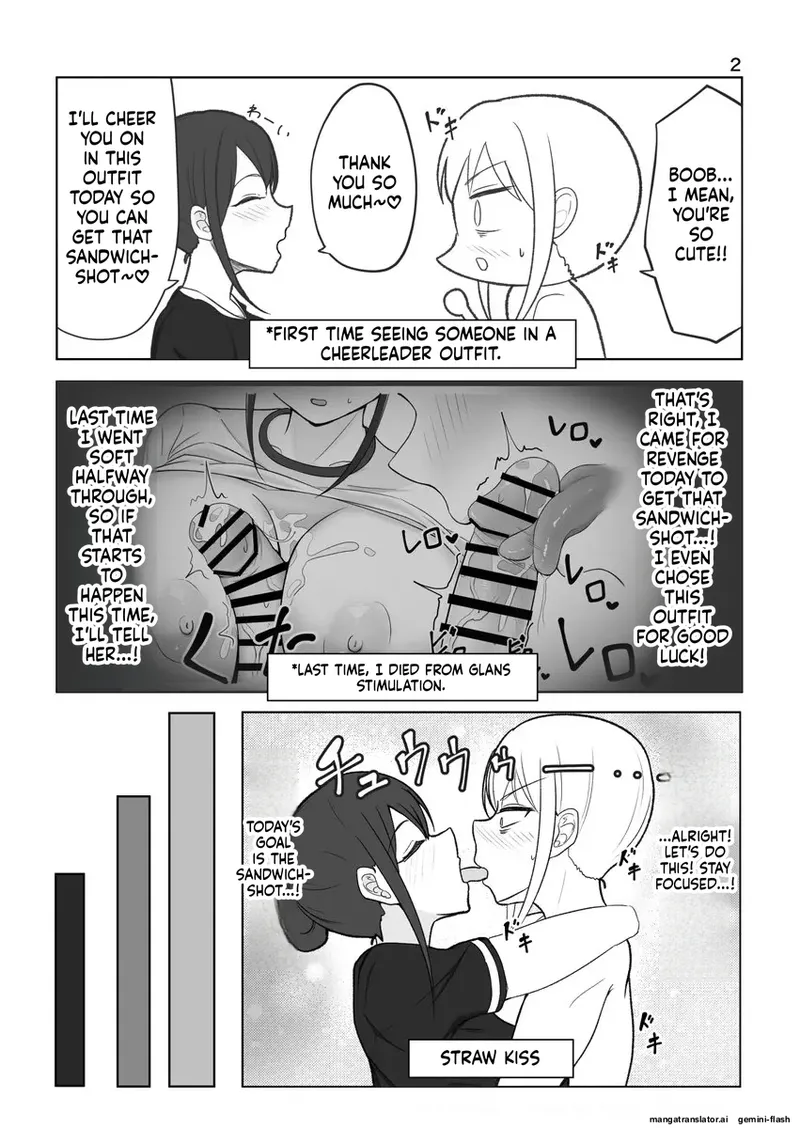 ズリキチ見習いがGカップお姉さんにパイズリしてもらったレポ漫画 ～リベンジ編～ Page 2