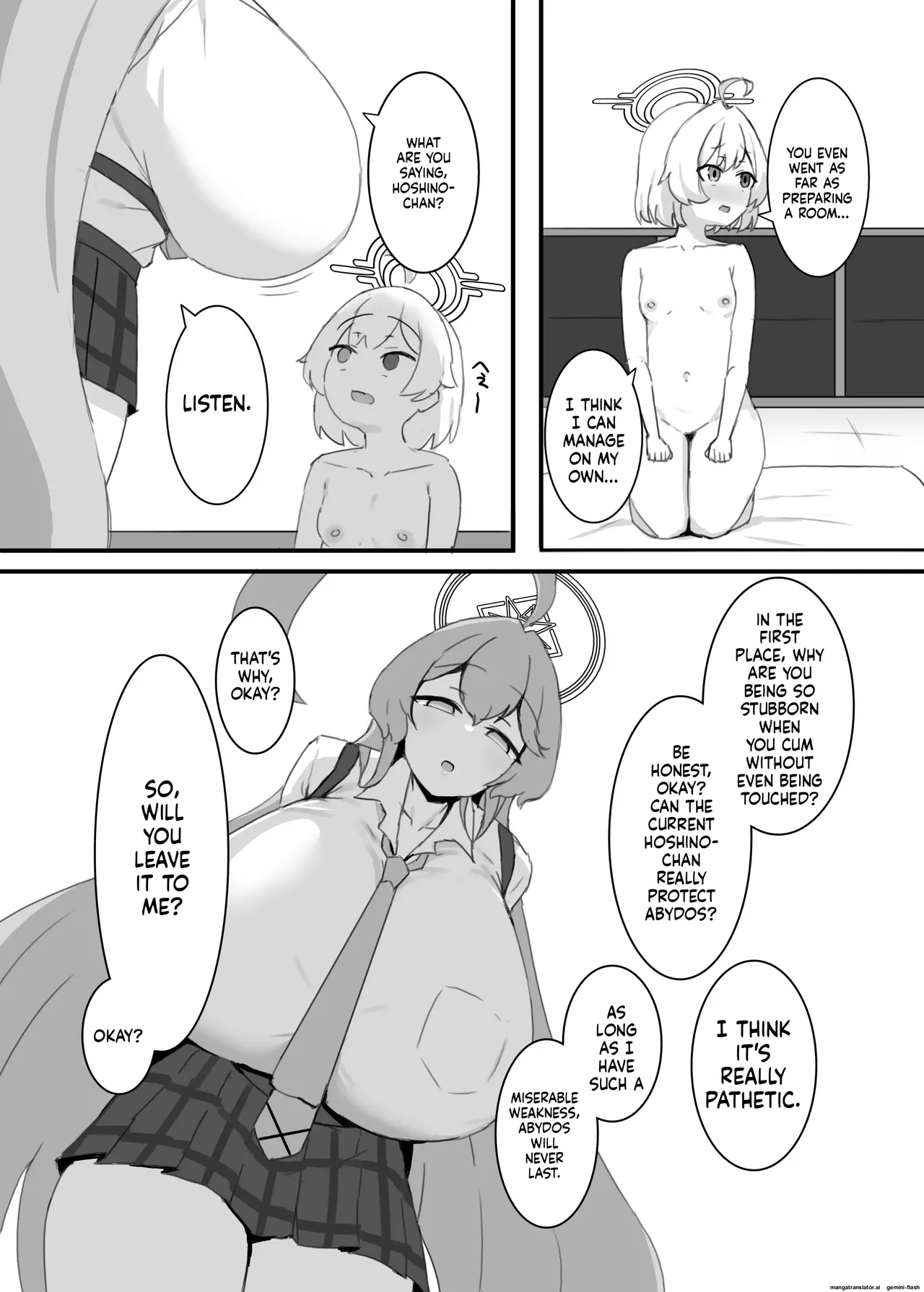 [Tagengo Taiouka (Noe)]Hoshino-chan to Wasurerarenai Mukashi no Onna + Yoin '24(Blue Archive) [English] [Digital] Page 14