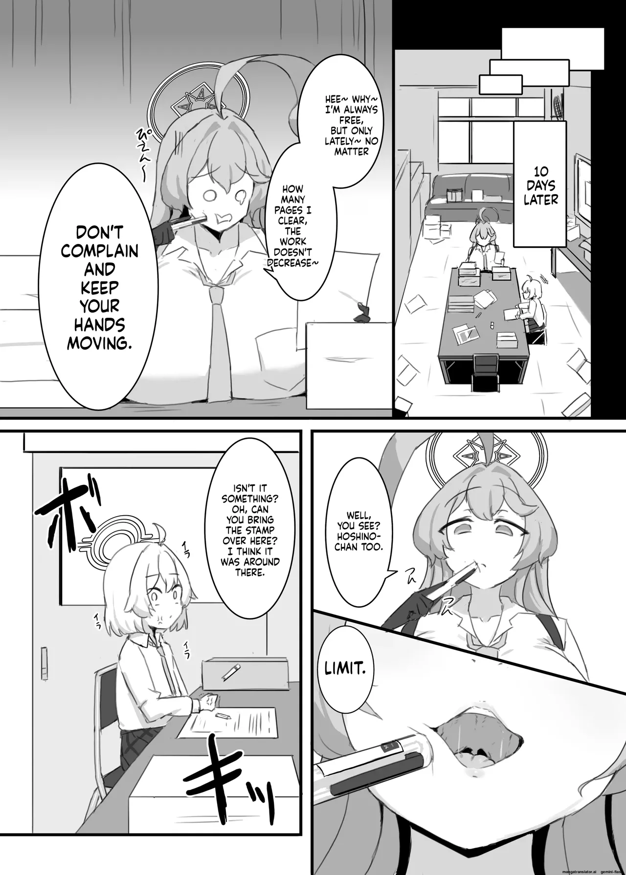[Tagengo Taiouka (Noe)]Hoshino-chan to Wasurerarenai Mukashi no Onna + Yoin '24(Blue Archive) [English] [Digital] Page 18