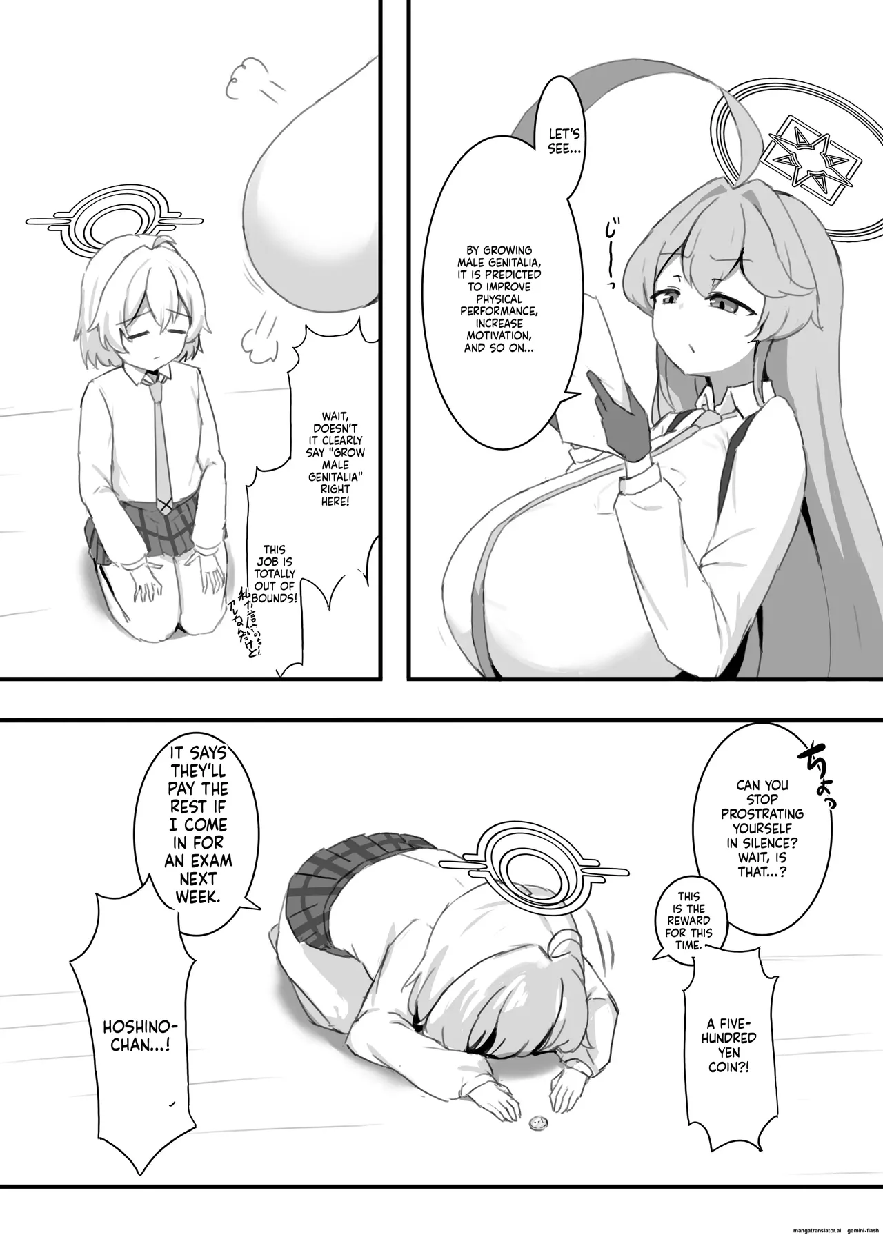 [Tagengo Taiouka (Noe)]Hoshino-chan to Wasurerarenai Mukashi no Onna + Yoin '24(Blue Archive) [English] [Digital] Page 7