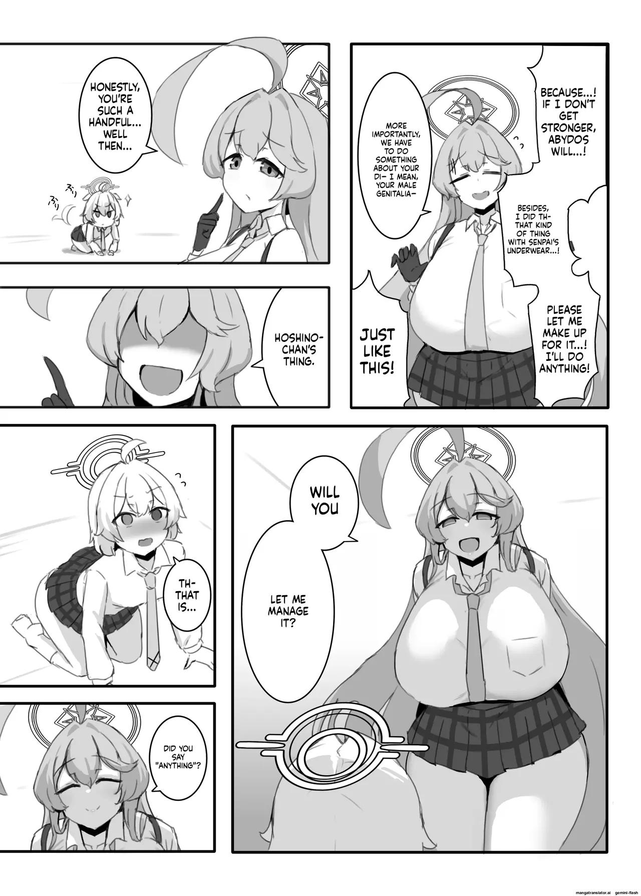 [Tagengo Taiouka (Noe)]Hoshino-chan to Wasurerarenai Mukashi no Onna + Yoin '24(Blue Archive) [English] [Digital] Page 8