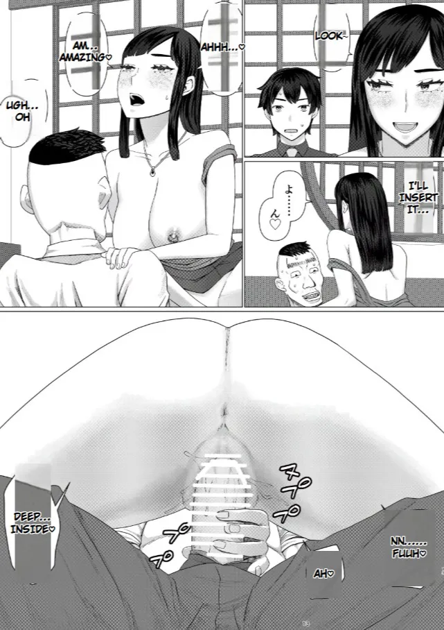 Chieri Can't Lose! 3 -A Perverted Toilet Wife Who Will Get Fertilized with Anyone's Sperm with Her Husband's Approval- Volume 6 Page 14