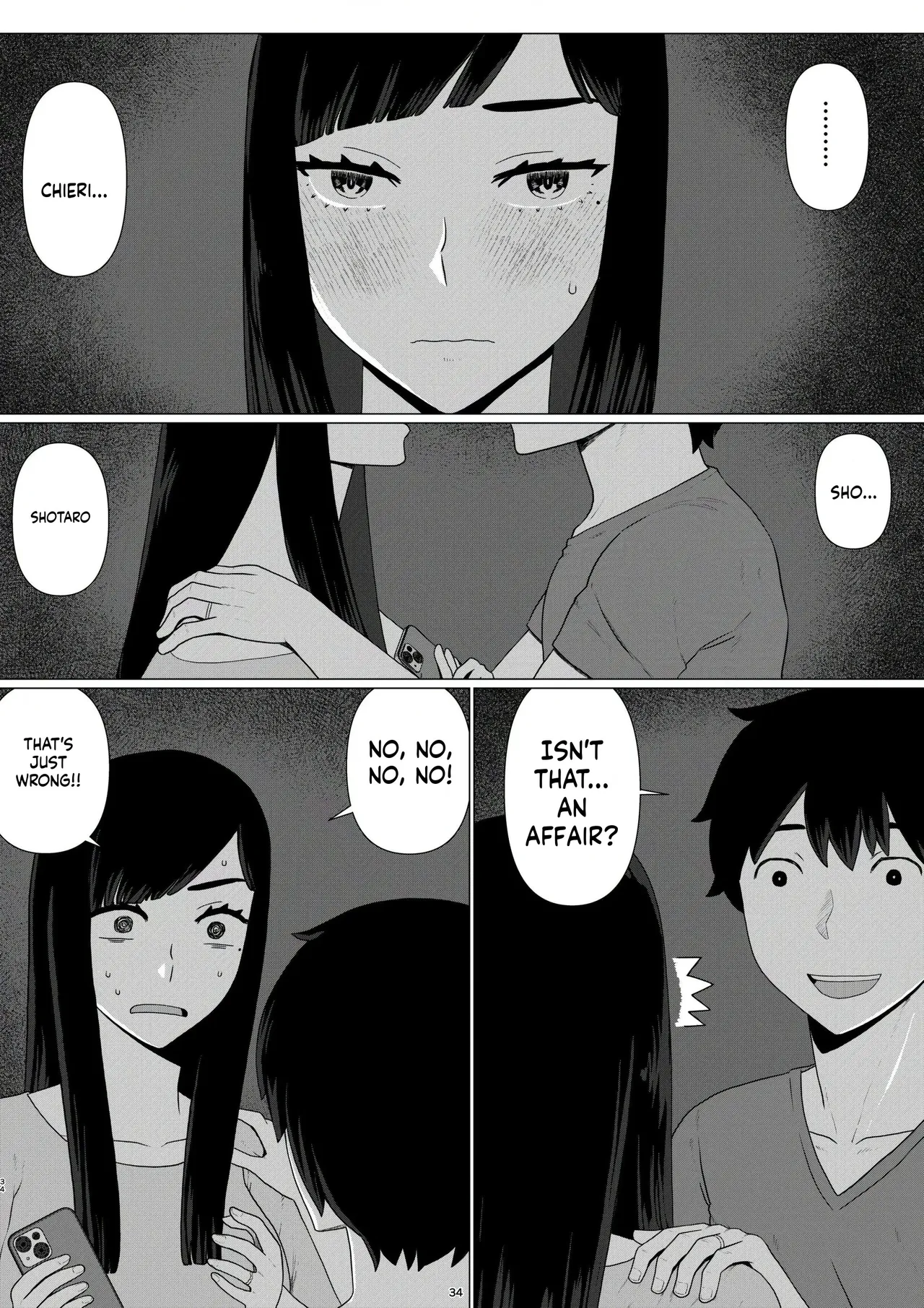 Chieri Can't Lose! 3 -A Perverted Toilet Wife Who Will Get Fertilized with Anyone's Sperm with Her Husband's Approval- Volume 6 Page 35
