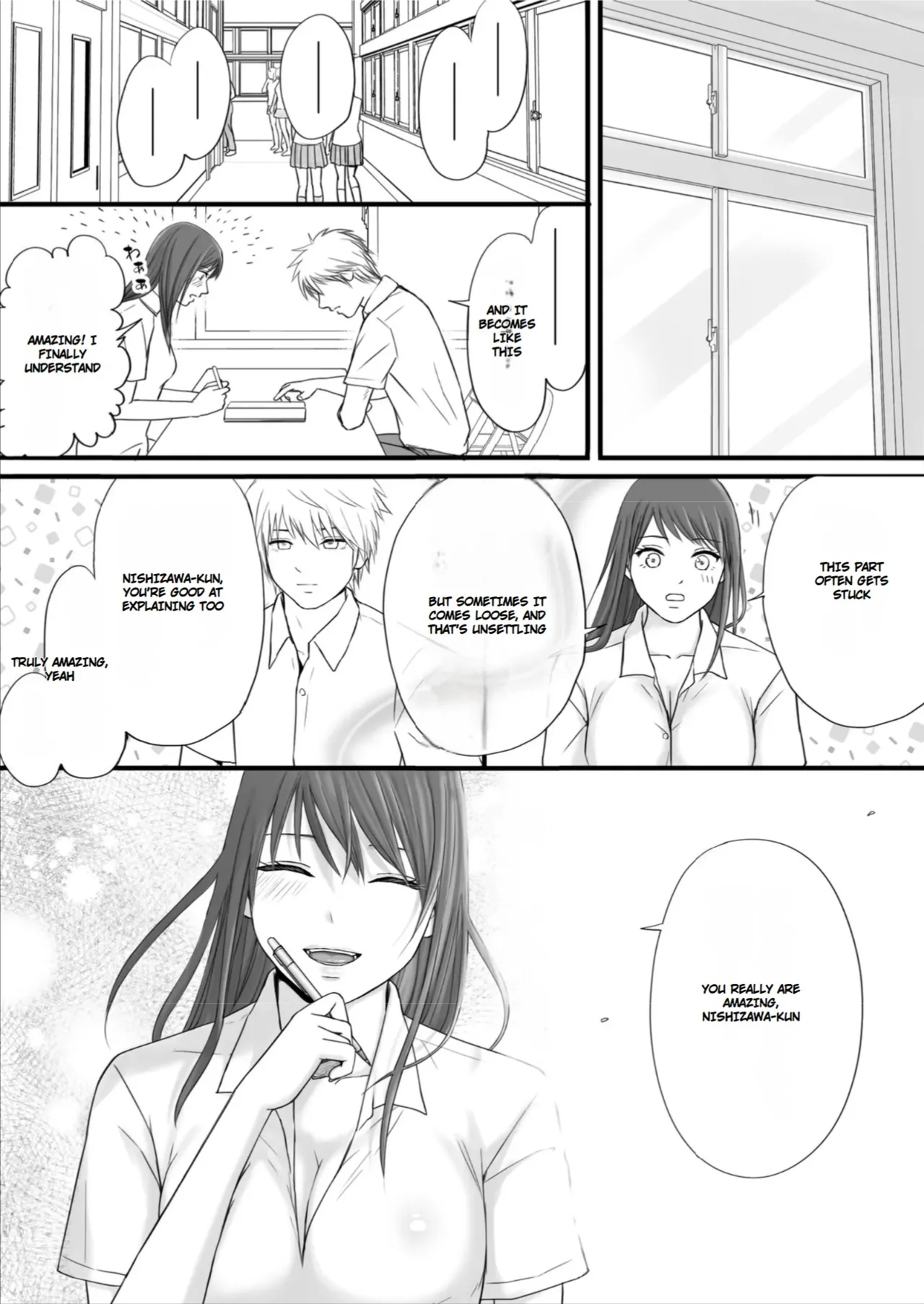 [Tsukuyomi]Sumata dake tte Itta no ni… Nurutto Sounyuusarechatta Yuutousei no Omocha | You Said It'd Just Be Grinding... But You Ended up Slipping It In. Now I'm Just the Top Student's Toy 2.[English] Page 40