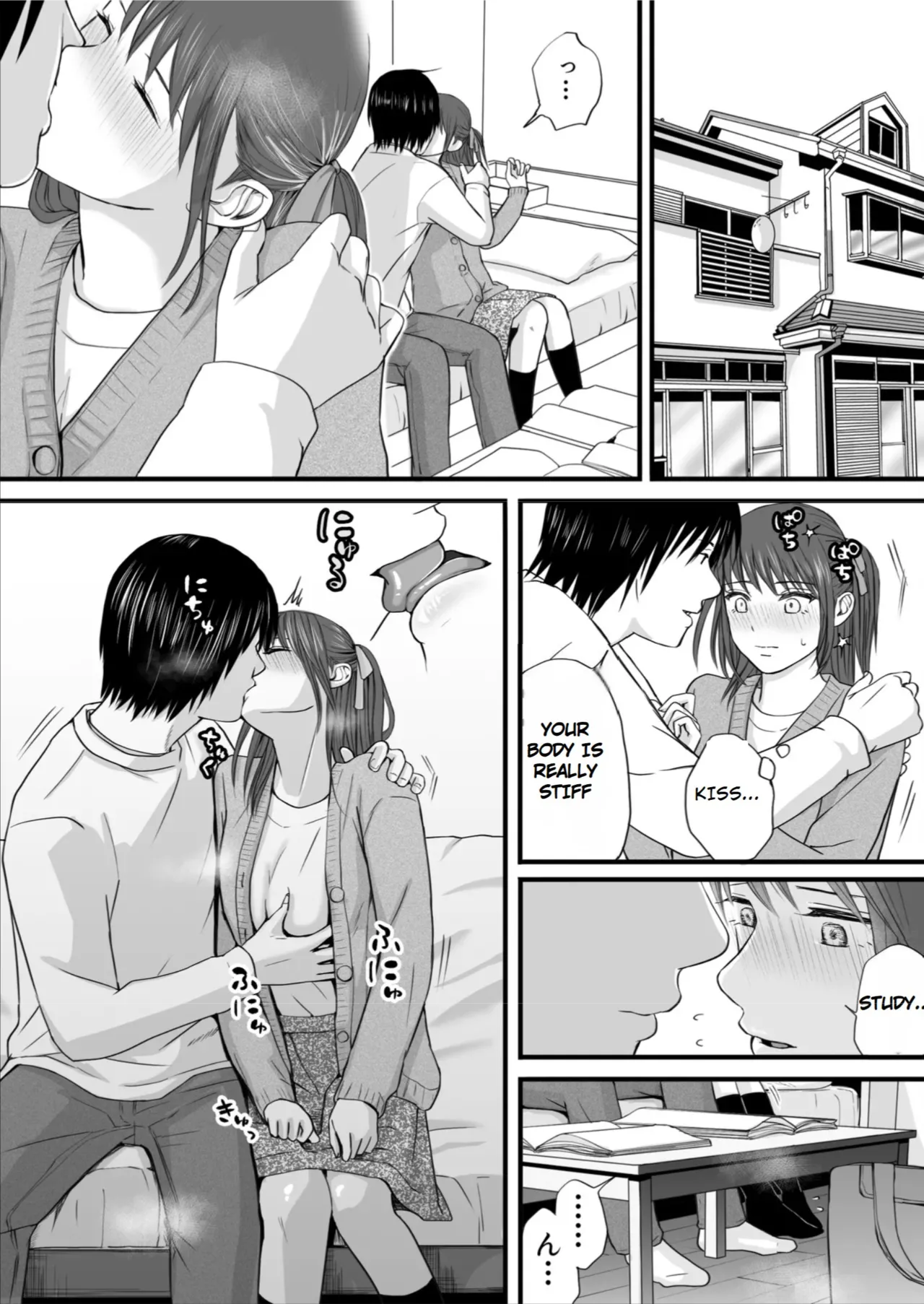 [Tsukuyomi]Sumata dake tte Itta no ni… Nurutto Sounyuusarechatta Yuutousei no Omocha | You Said It'd Just Be Grinding... But You Ended up Slipping It In. Now I'm Just the Top Student's Toy 2.[English] Page 7